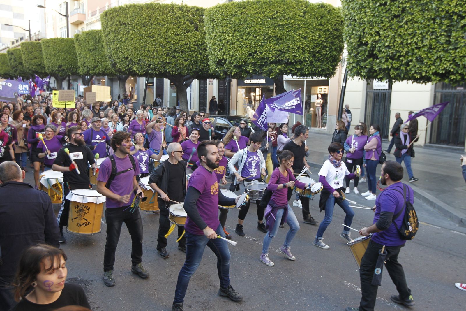 Fotogalería manifestación Día Internacional de la Mujer