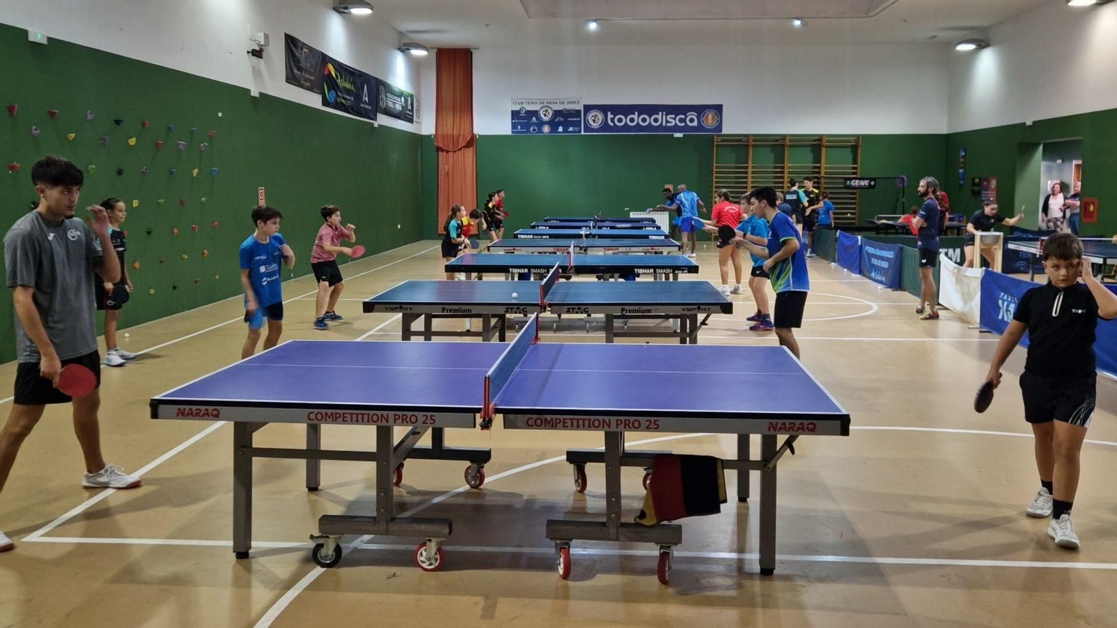 Los más pequeños del CTM Jerez compiten todos este fin de semana.