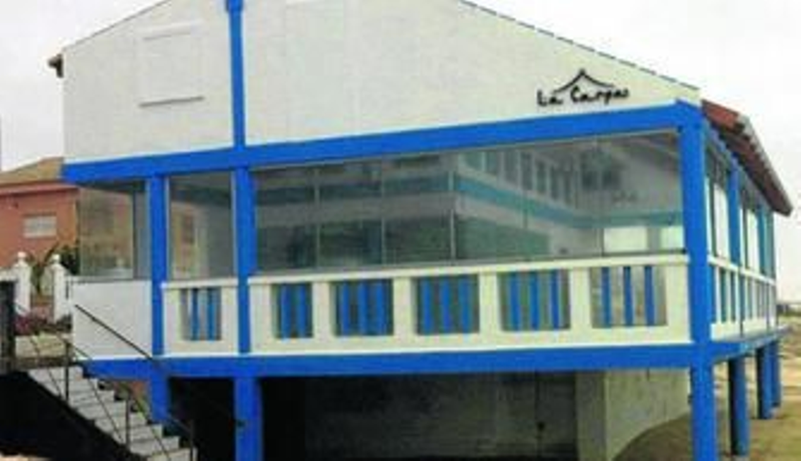 El chiringuito La Carpa, en la playa de Matalascañas.