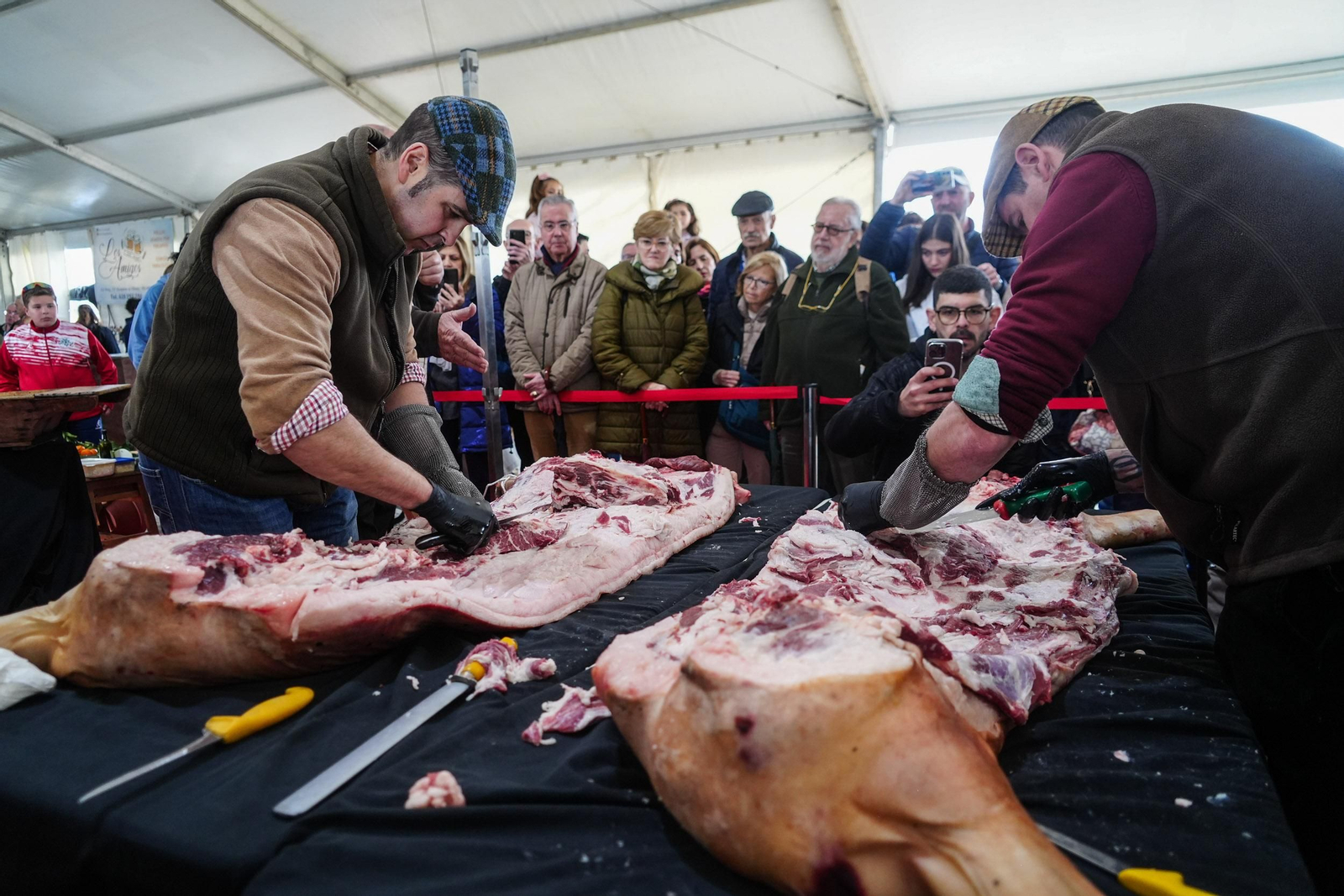 Las mejores imágenes de la XX Fiesta de la Matanza y de la Artesanía en Villanueva de Córdoba