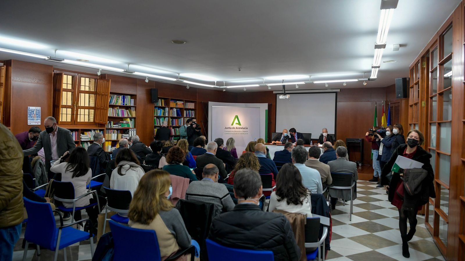 Un momento del pleno del Consejo Escolar de Andalucía.