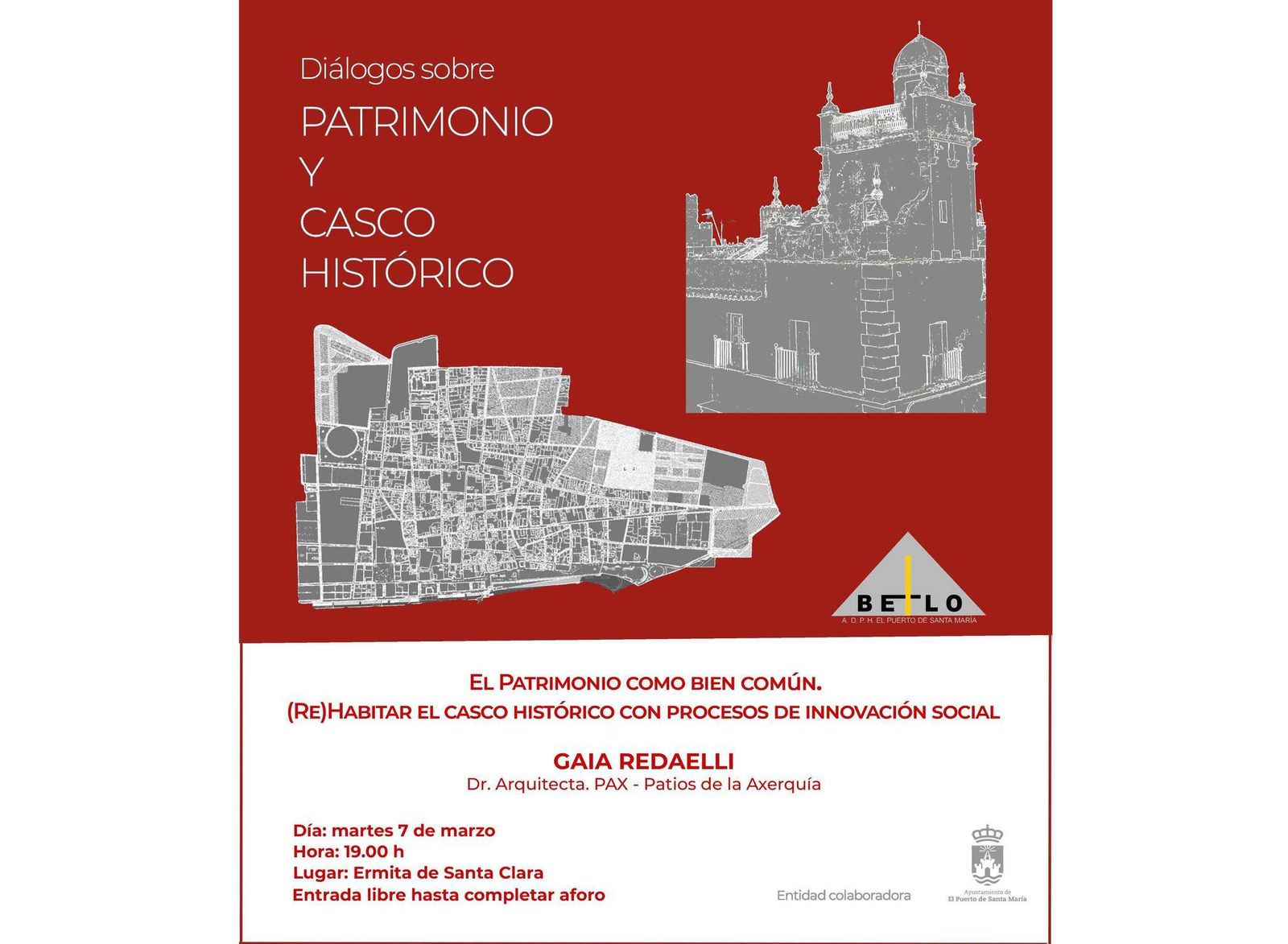 Nueva cita con los ‘Diálogos sobre Patrimonio y Casco Histórico’.