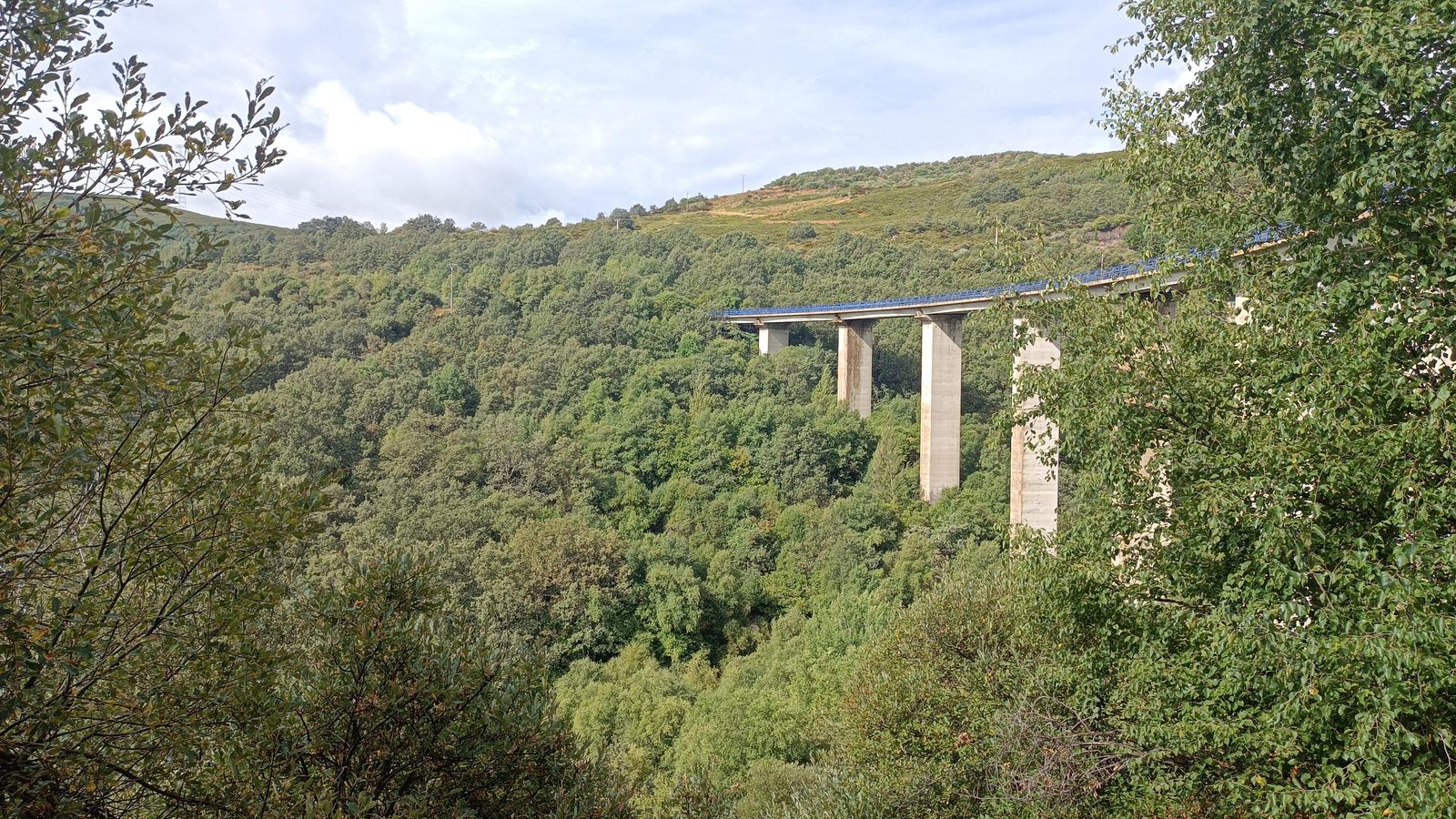 Puerto del Padornelo visto desde la carretera.