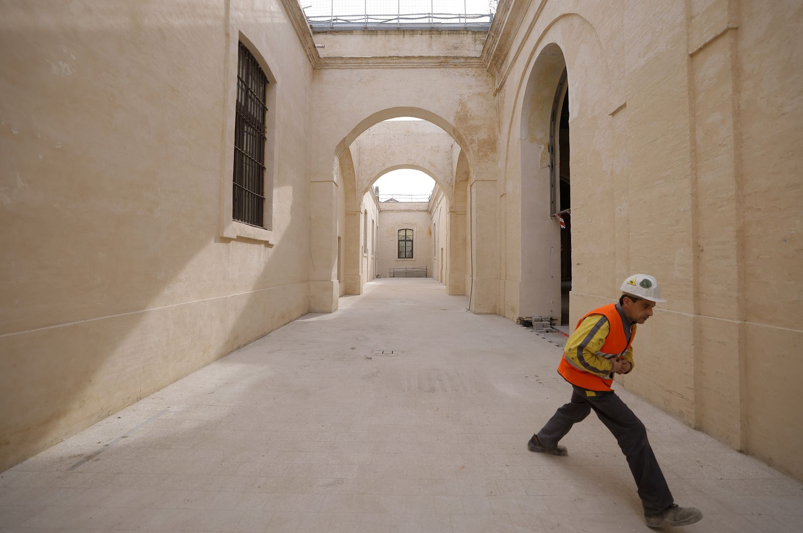 Las imágenes de la visita  a la Fábrica de Artillería