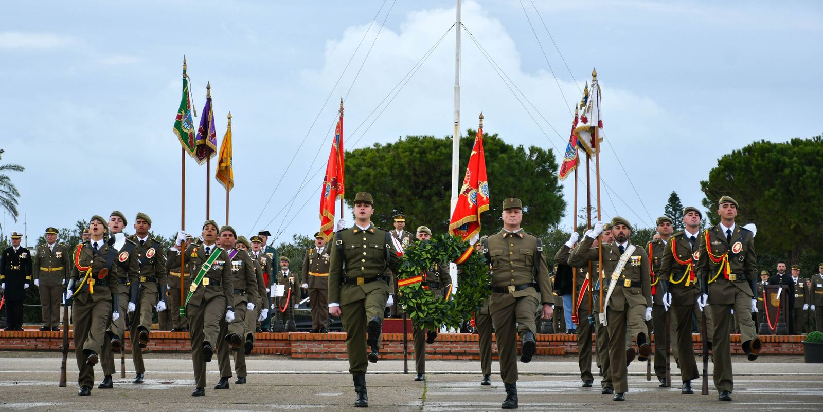 Jura de bandera en el CEFOT-2 de San Fernando: las imágenes