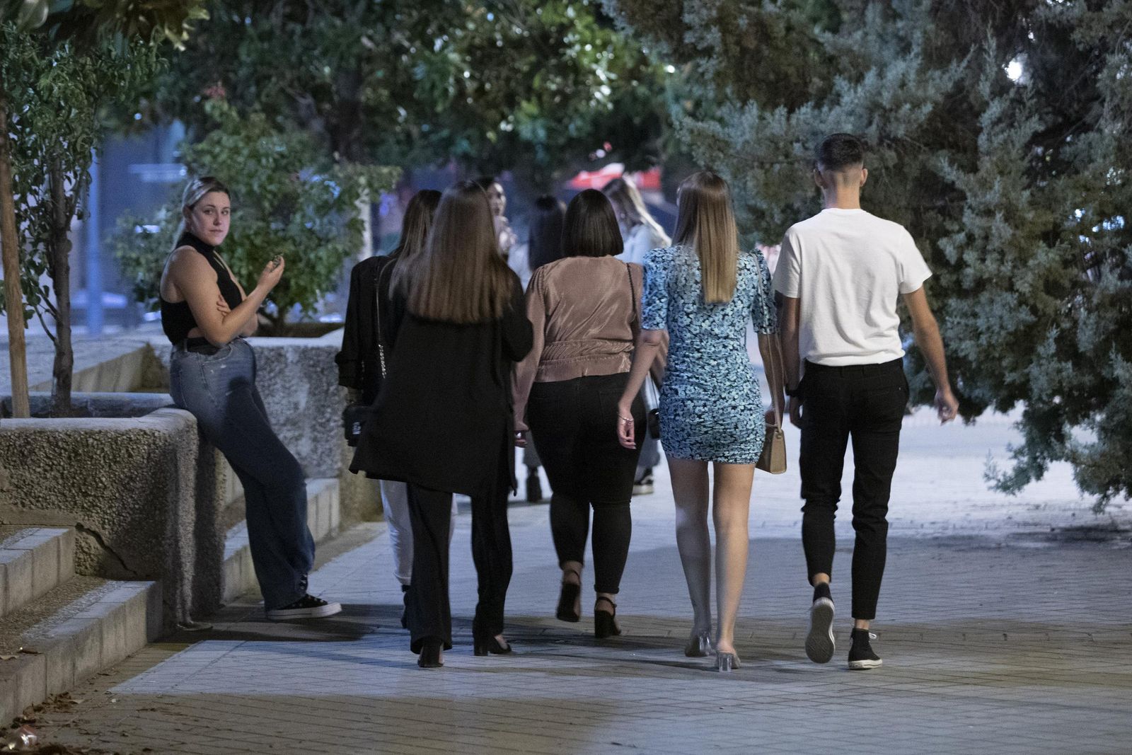 Fotos: así fue la primera noche de Granada en la nueva normalidad