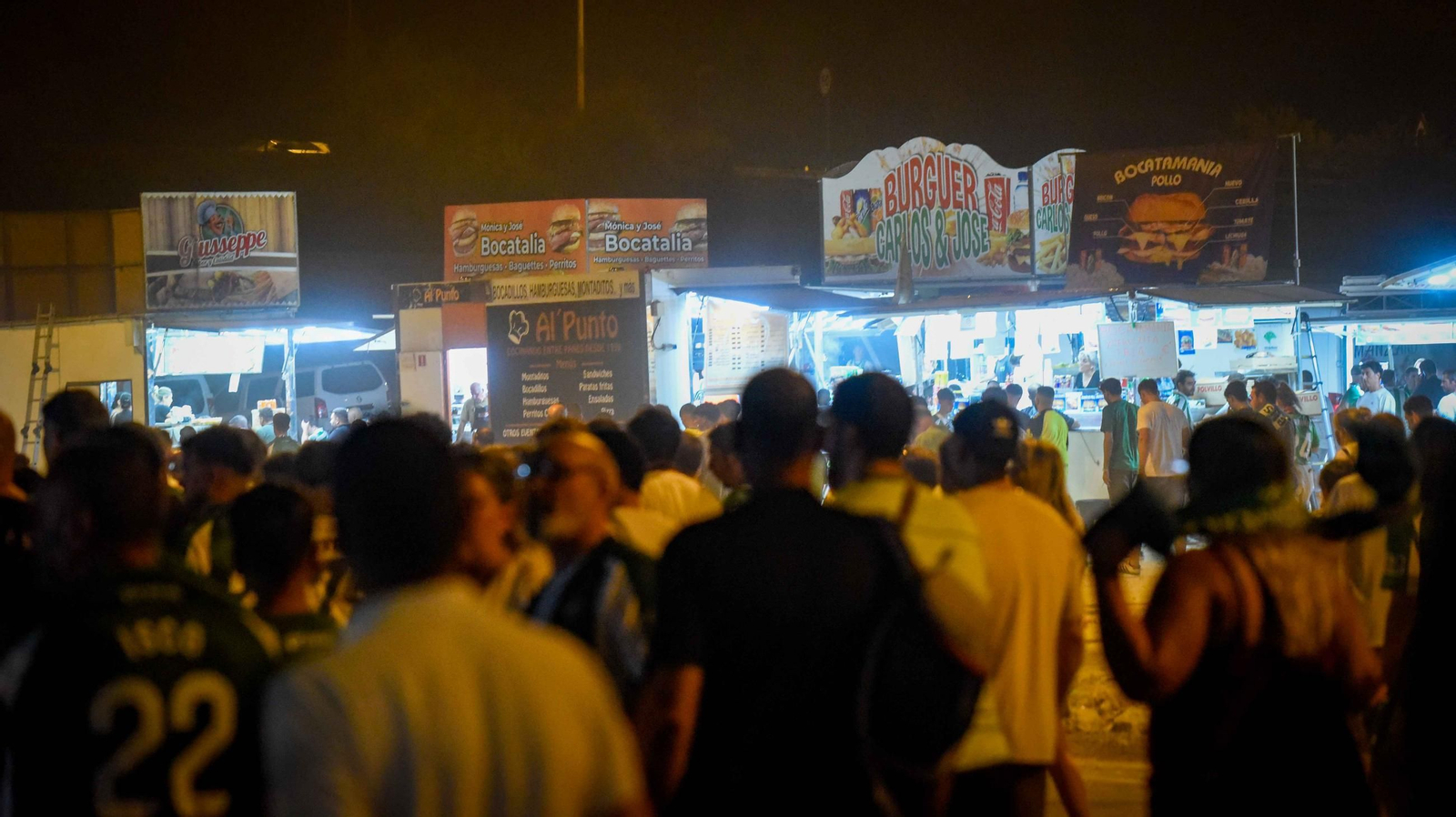 La afición del Betis en su primer partido en la Cartuja