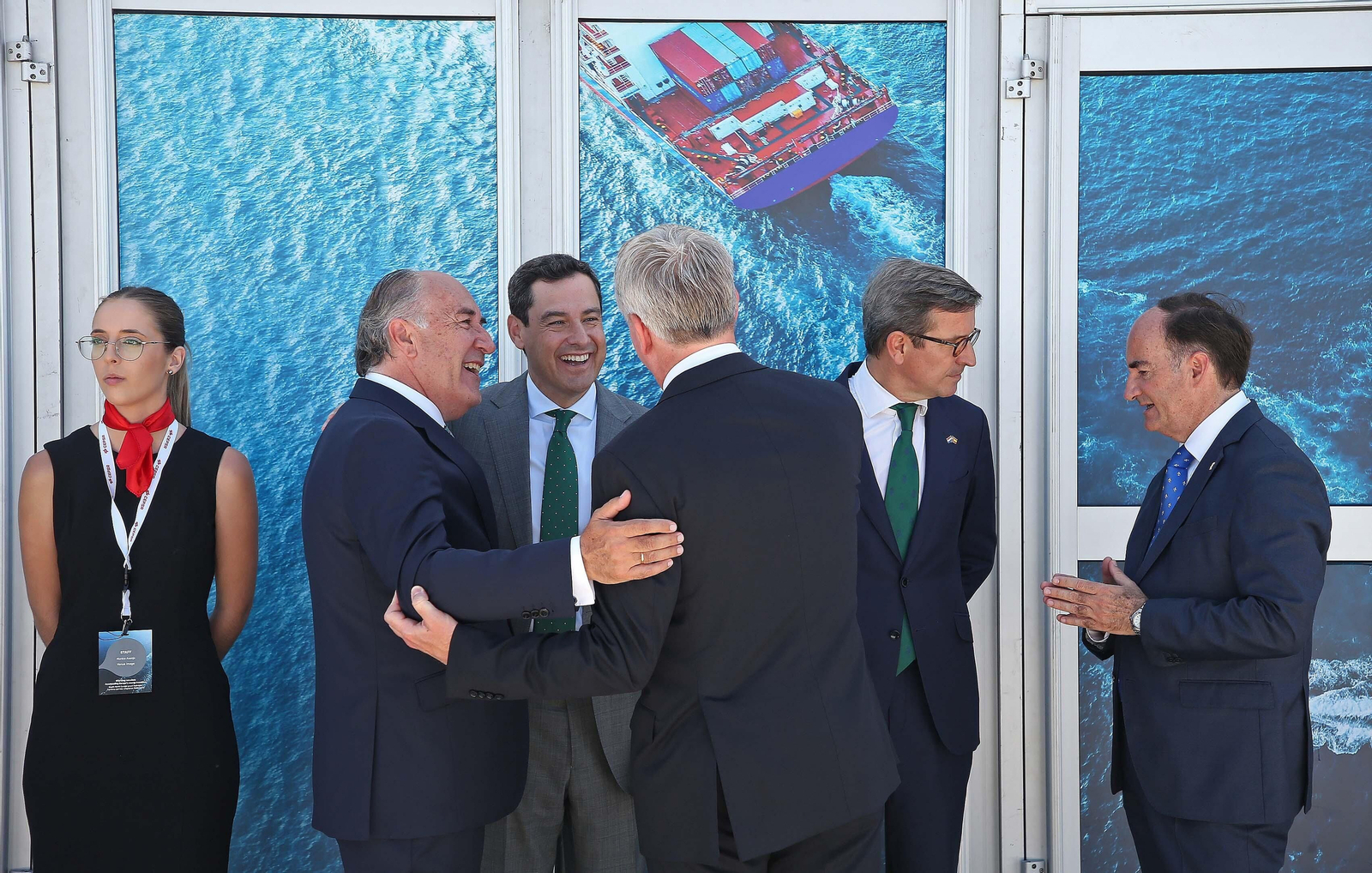 Fotos de la visita de los reyes Felipe VI y Guillermo Alejandro de Países Bajos al puerto de Algeciras Fotos de los reyes Felipe VI y Guillermo Alejandro de Países Bajos al puerto de Algeciras