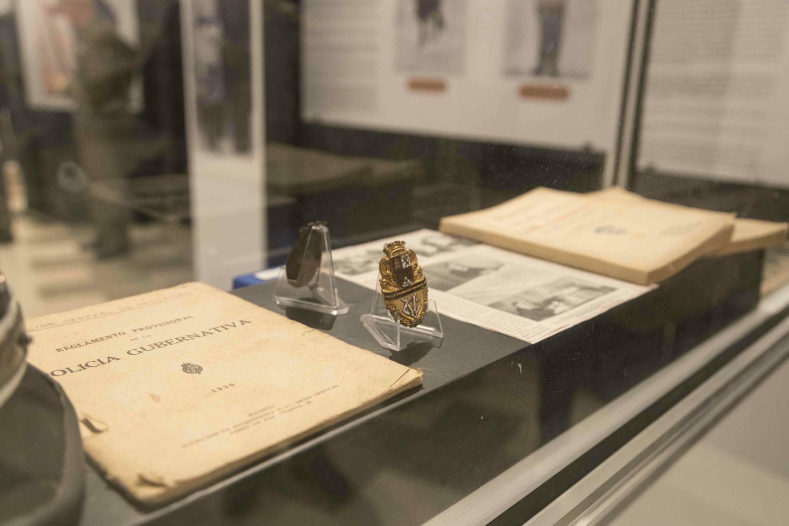 La exposición sobre la historia de la Policía Nacional