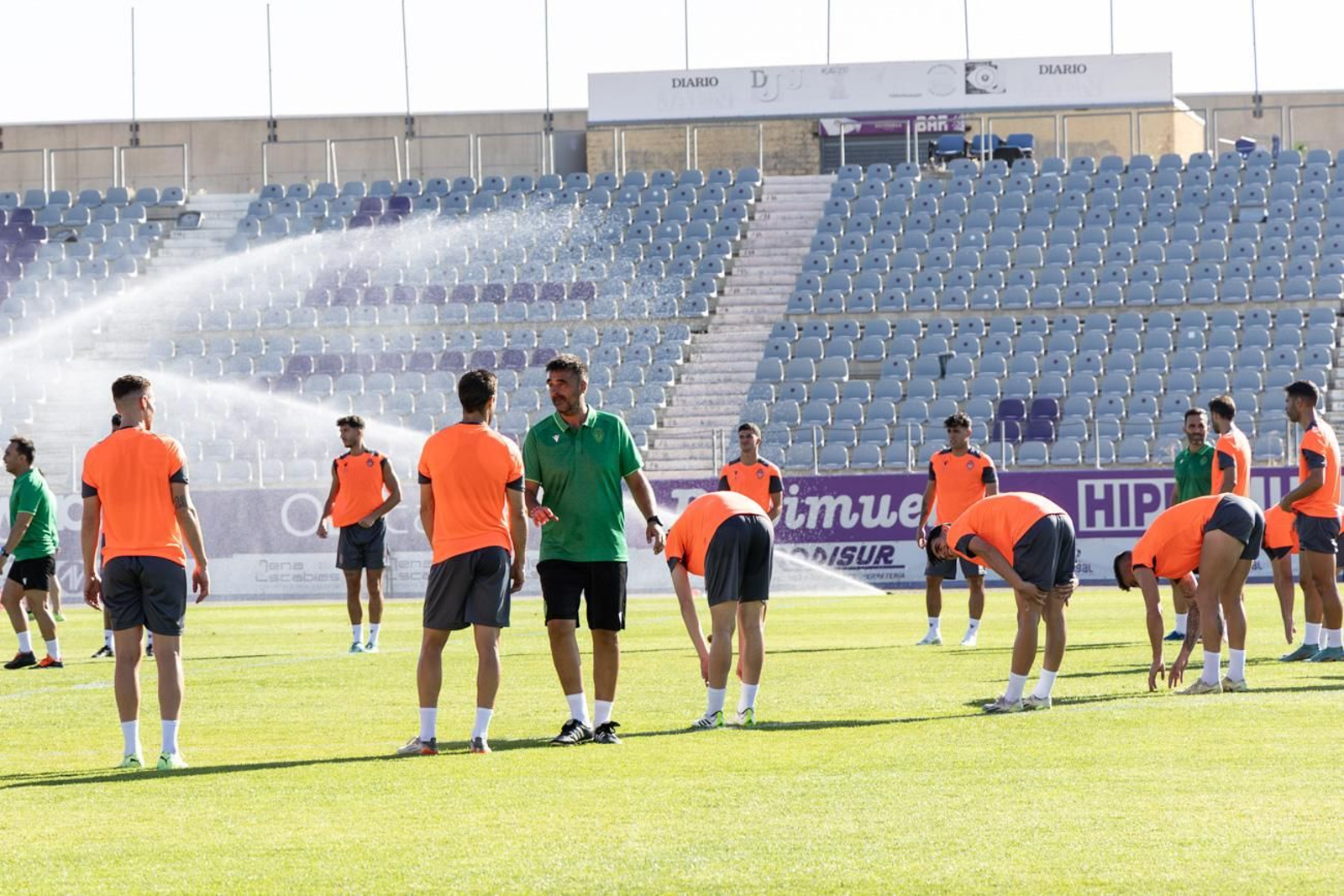 Primer día de curso del Real Jaén, en imágenes