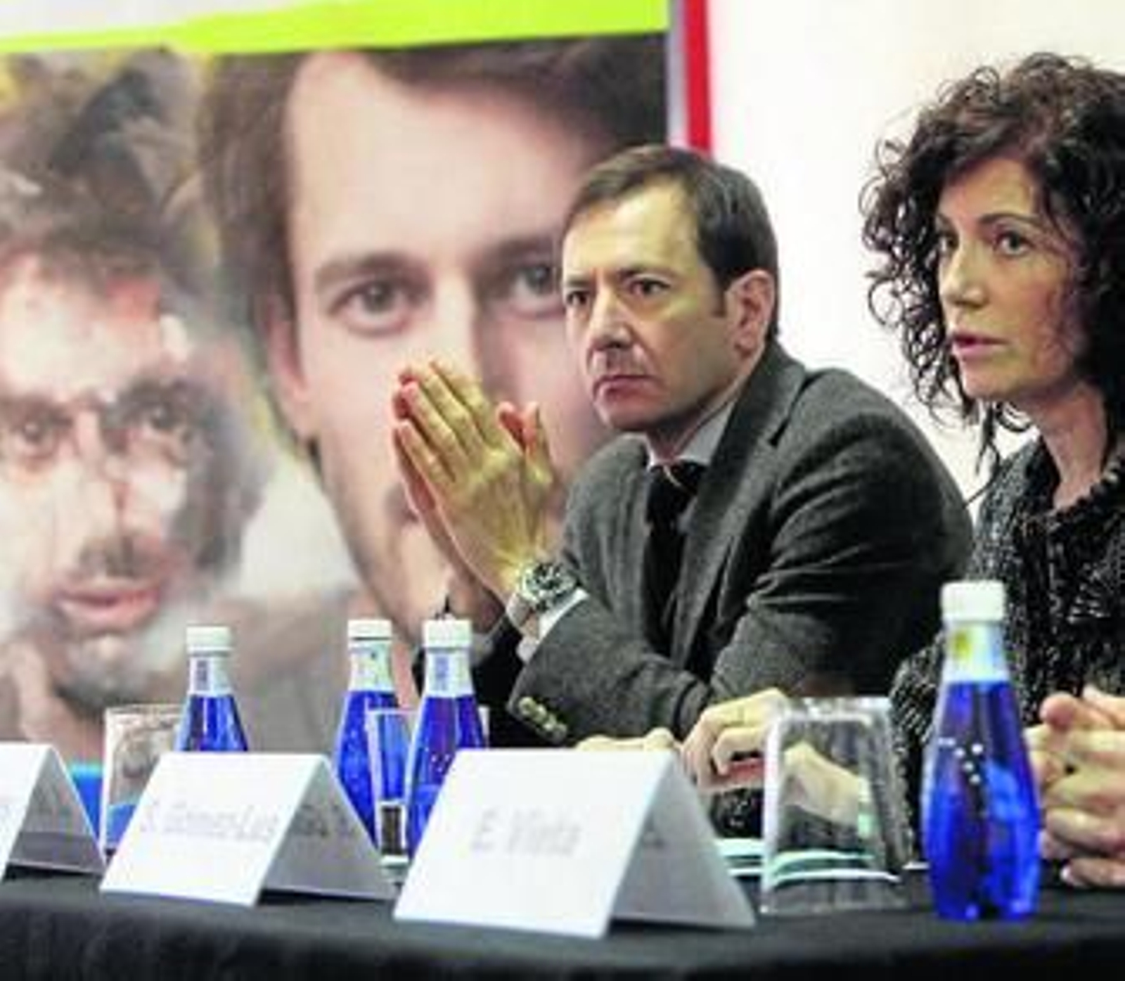 Dos de los doctores que presentaron sus conclusiones sobre trastorno bipolar, la pasada semana.