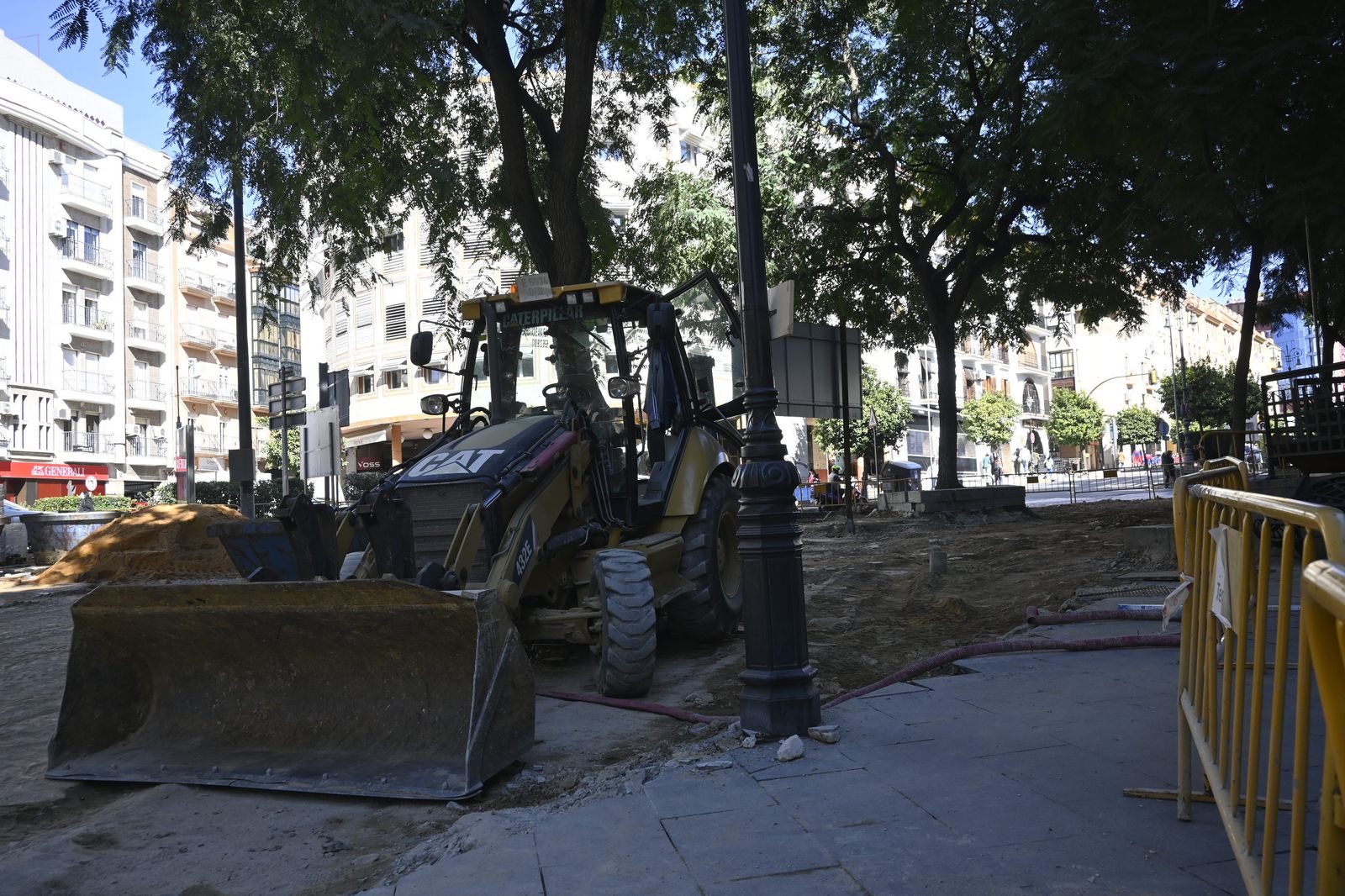 Obras en la Palmera en imágenes