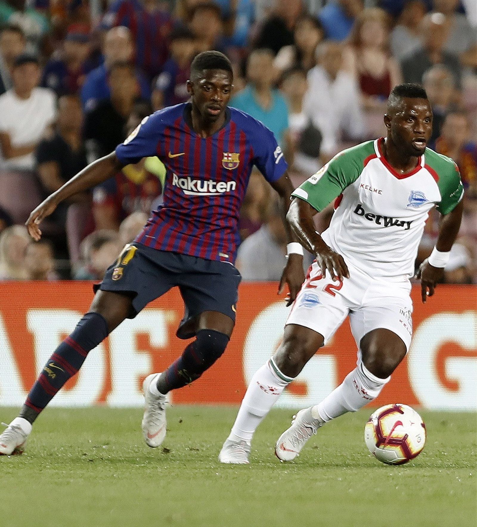 El Barcelona-Alavés, en imágenes