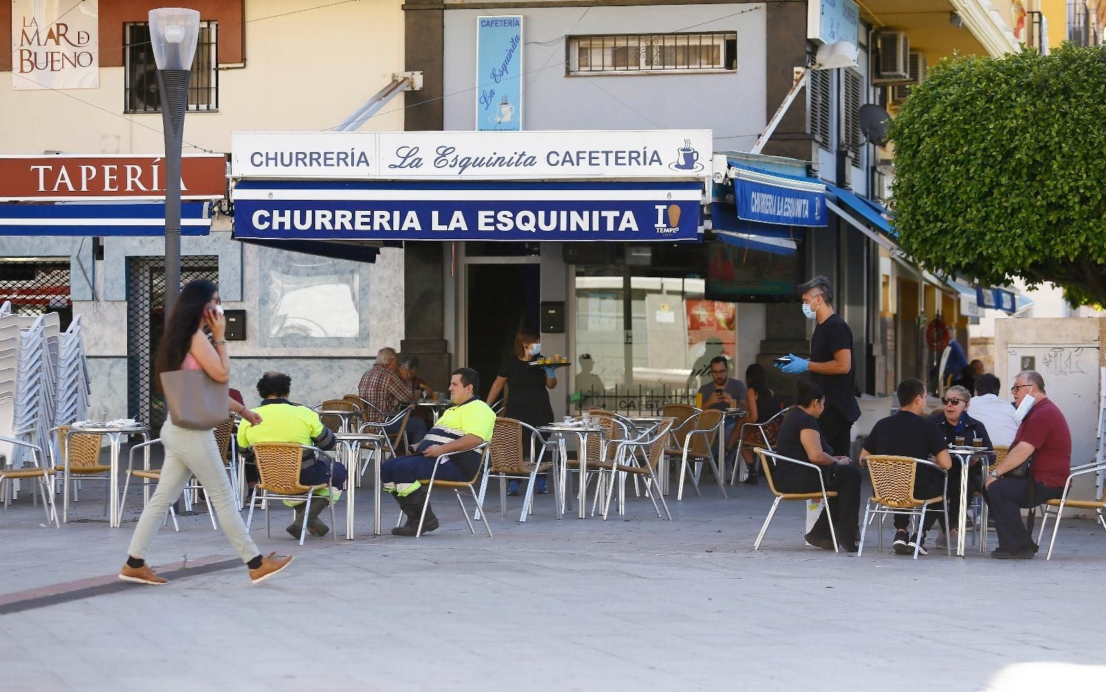 Desescalada en Málaga: Vuelven las terrazas a Rincón de la Victoria