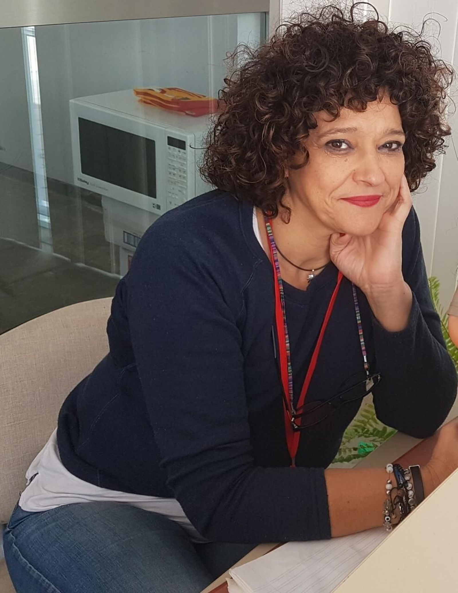 Francisca García, voluntaria de Vera en Campanillas