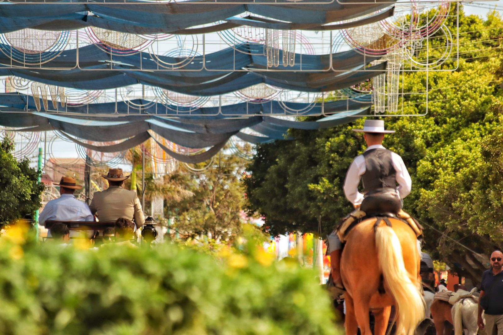 Feria de Málaga: las mejores imágenes de la fiesta en el Real este jueves