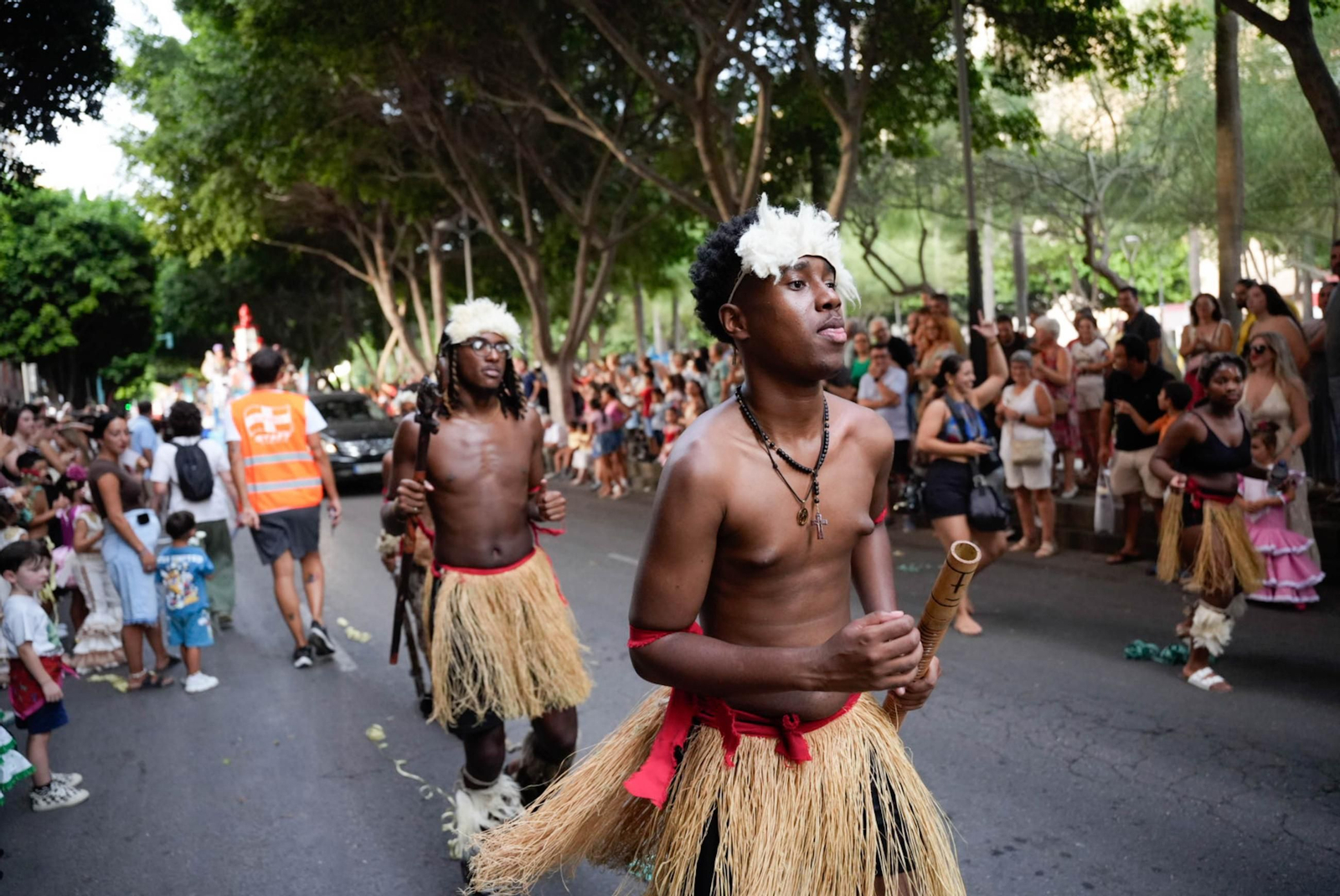 Así se ha vivido la Batalla de Flores en la Feria de Almería