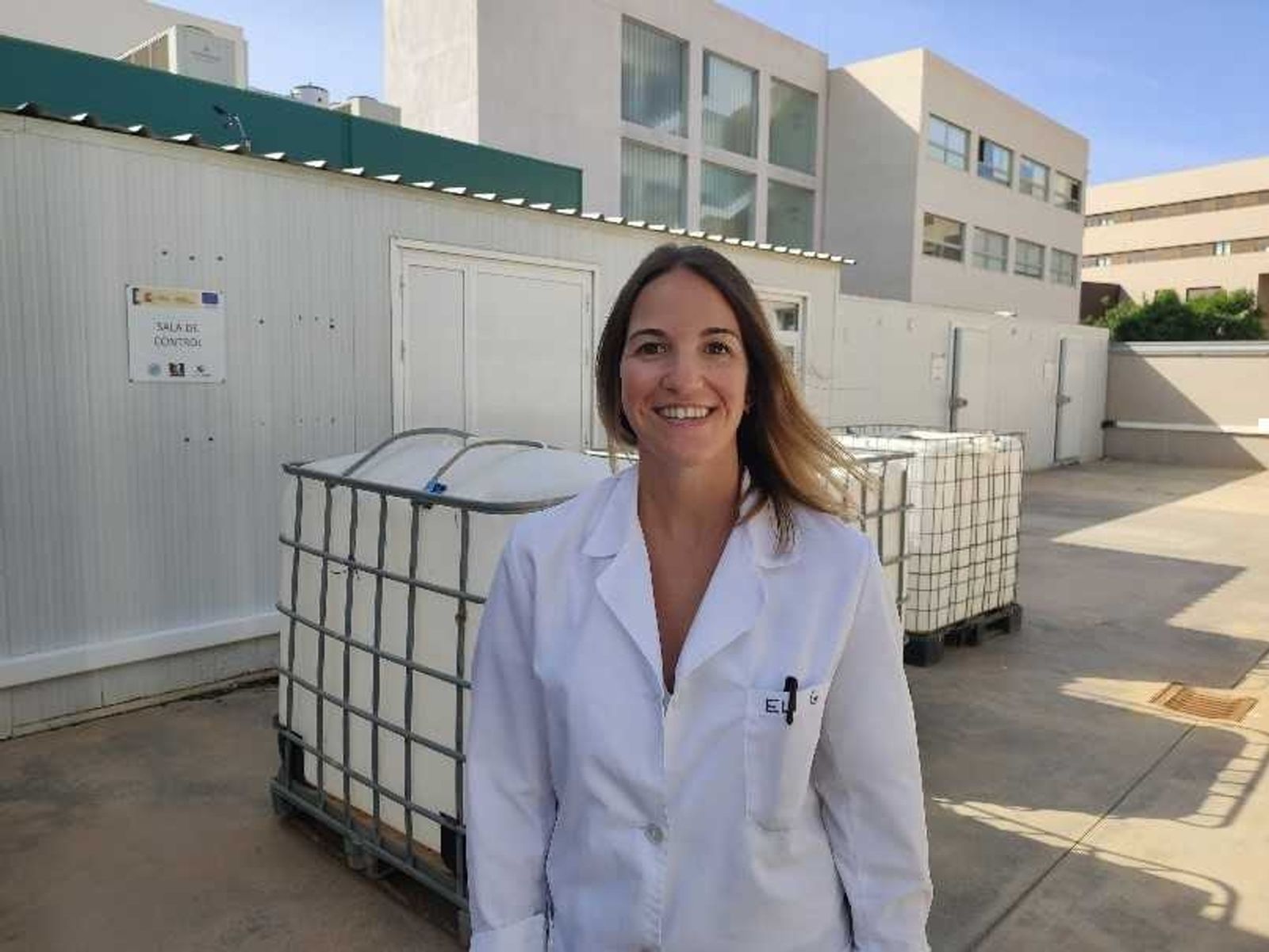 Elizabeth Gualda Alonso, investigadora del Departamento de Ingeniería Química de la Universidad de Almería.