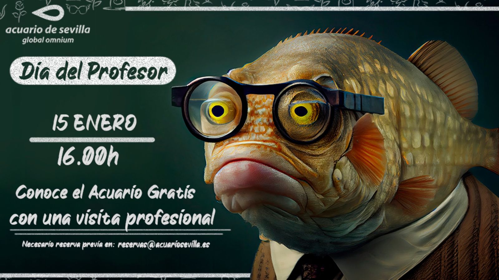 Día del Profesor en el Acuario de Sevilla