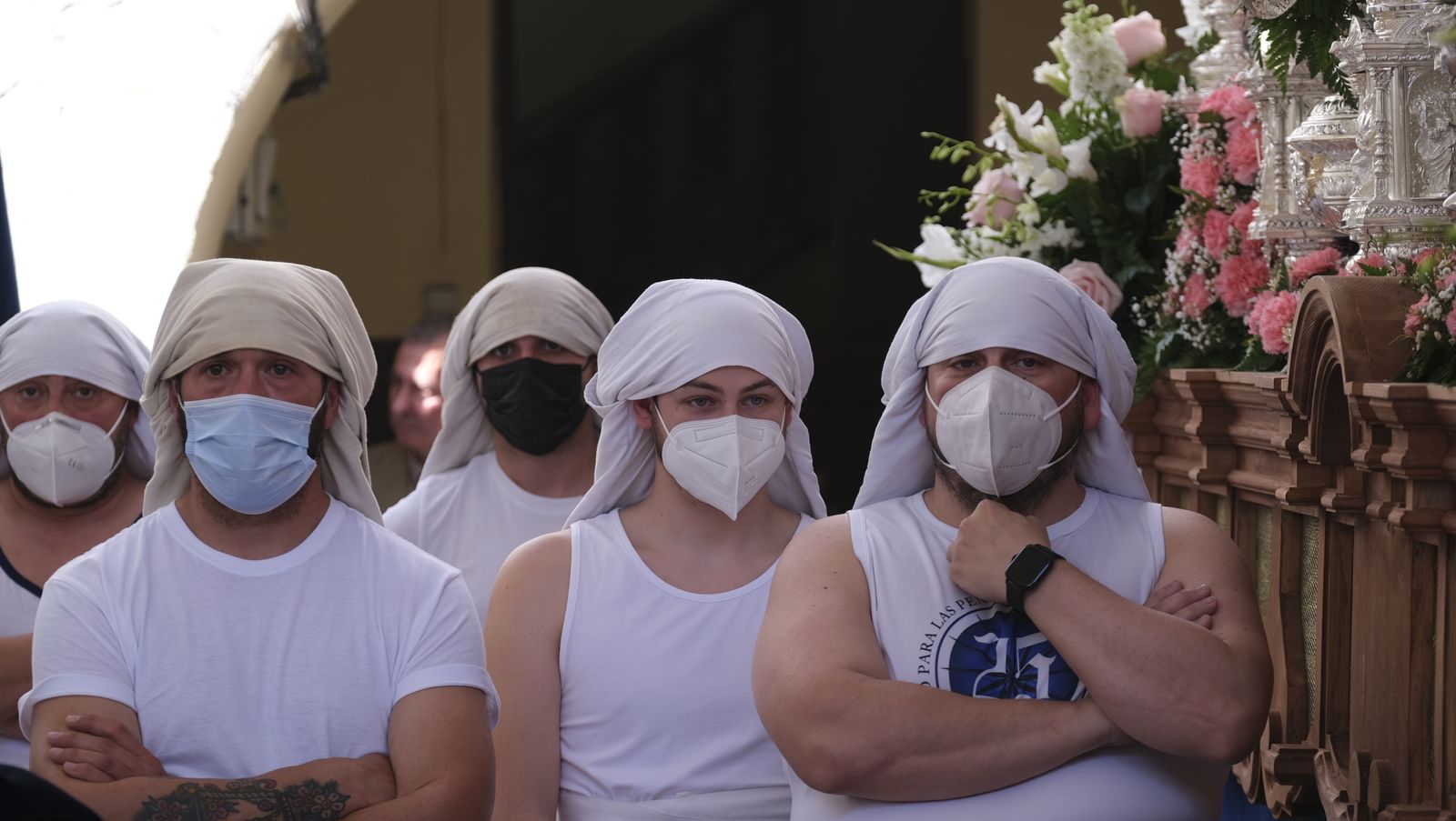 Fotogalería de la procesión de La Estrella. Semana Santa de Almería 2022.