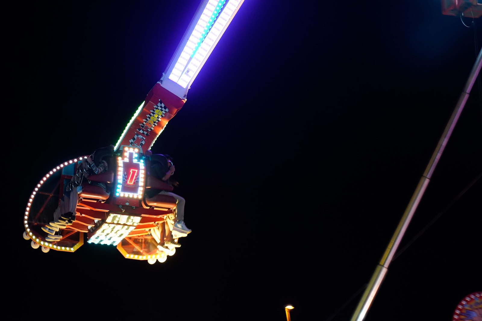 Imágenes del ambiente de Colombinas el día 3 de agosto