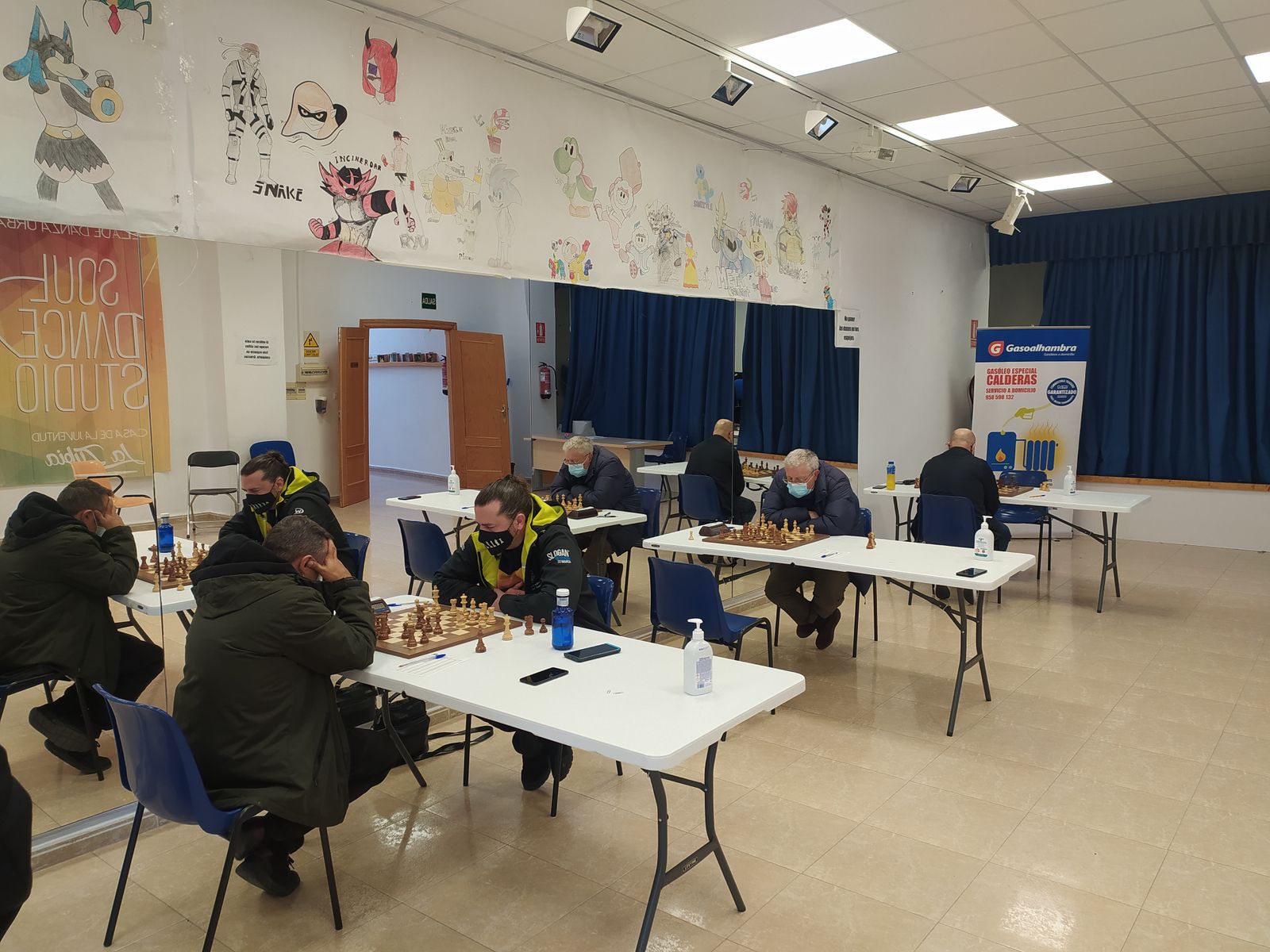 Momento de uno de los duelos del Gasoalhambra La Zubia.