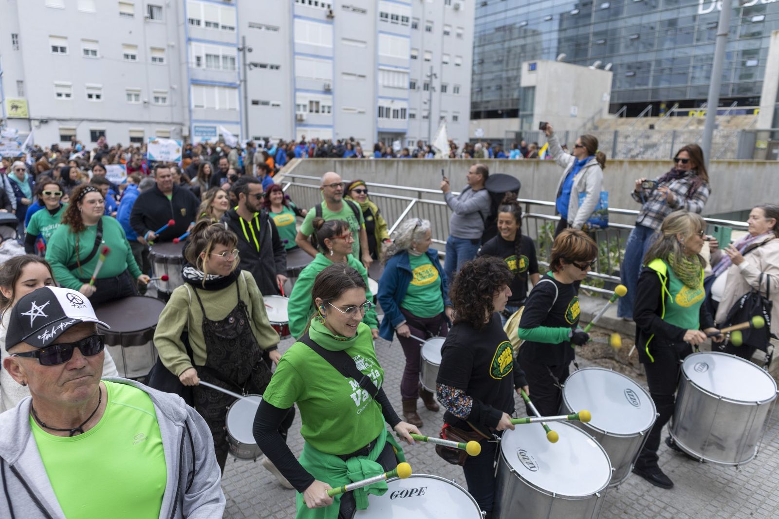 Las imágenes de la inauguración de VI Olimpiadas Escolares de la Escuela Pública de Cádiz