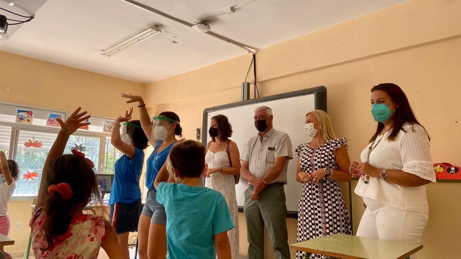 Una actividad de Alternativas en un centro educativo.