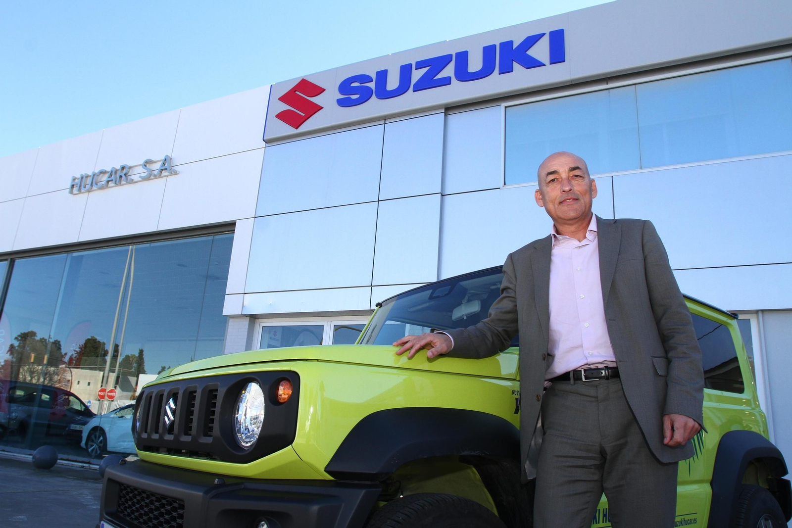 Rafael Huertas Moreno, gerente de Hucar, concesionario de Suzuki en Huelva.