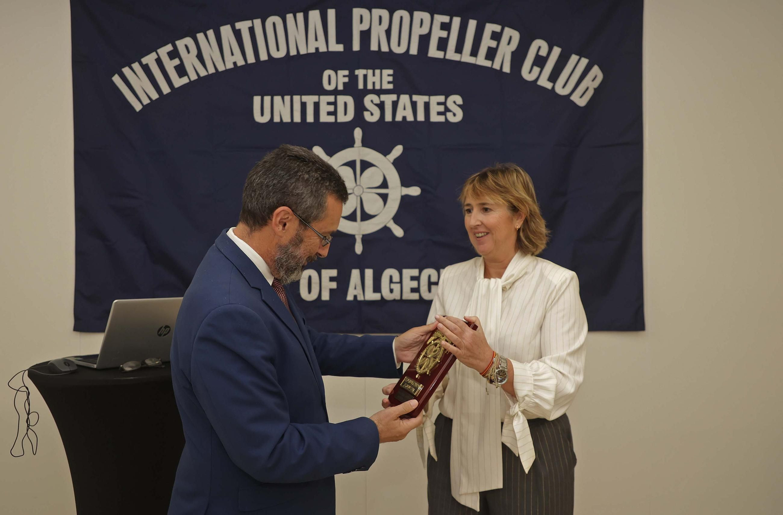 El almuerzo del Propeller Club de Algeciras con Juan Franco, en imágenes