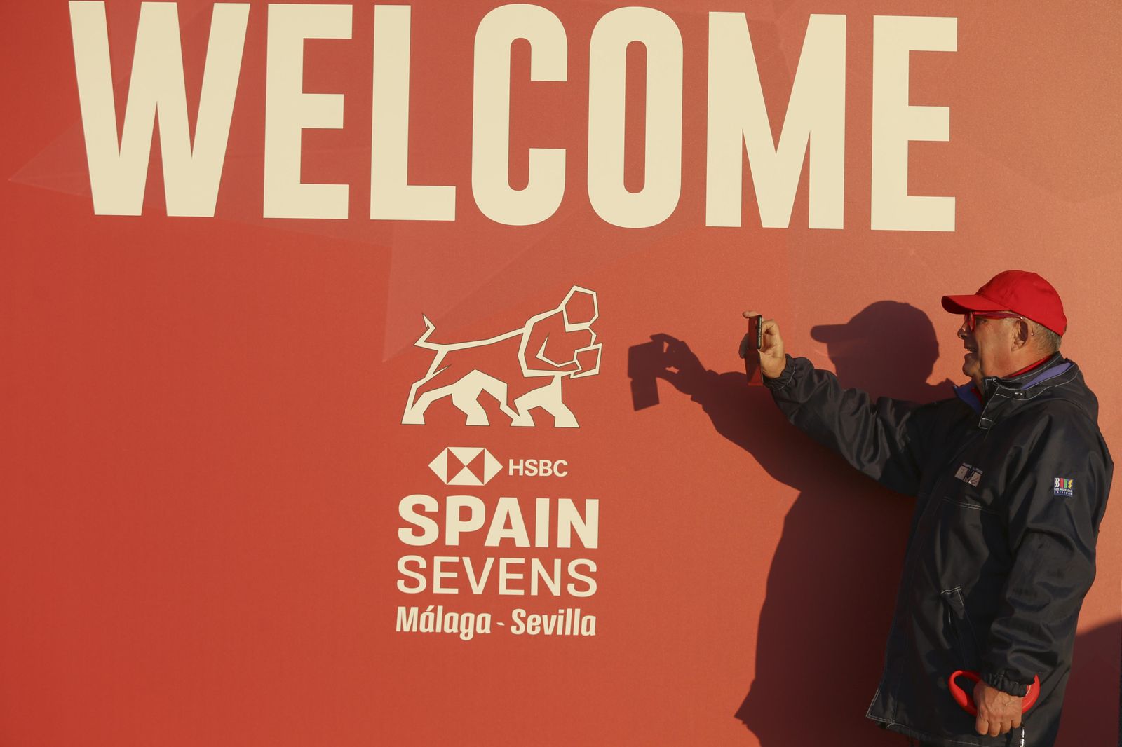 Los preparativo en el Ciudad de Málaga las HSBC World Rugby Sevens Series