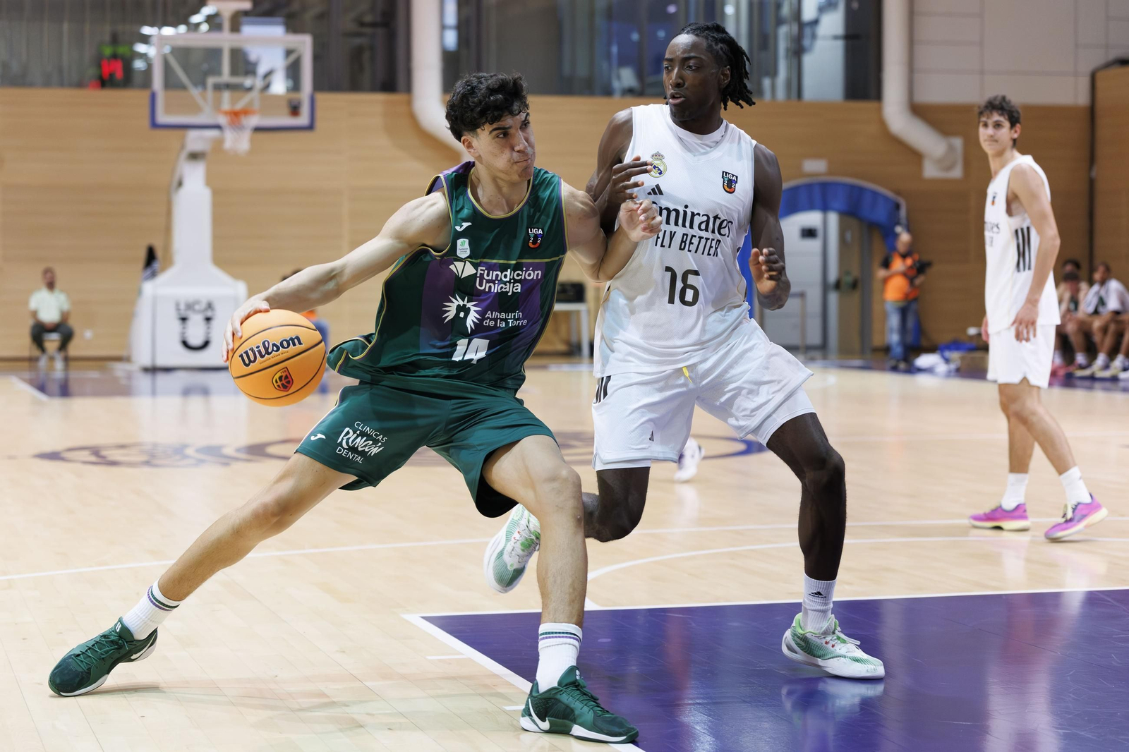 Liga U 22: El Unicaja se choca con un gran Real Madrid (105-62)