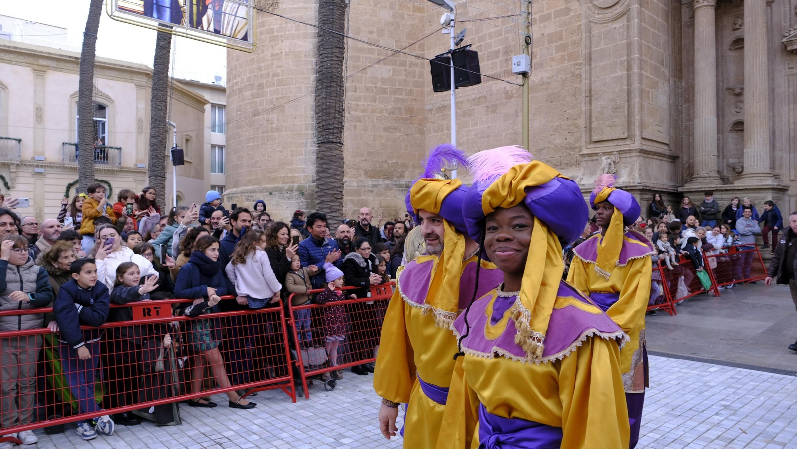 La Cabalgata de Reyes Magos de Almería, en imágenes