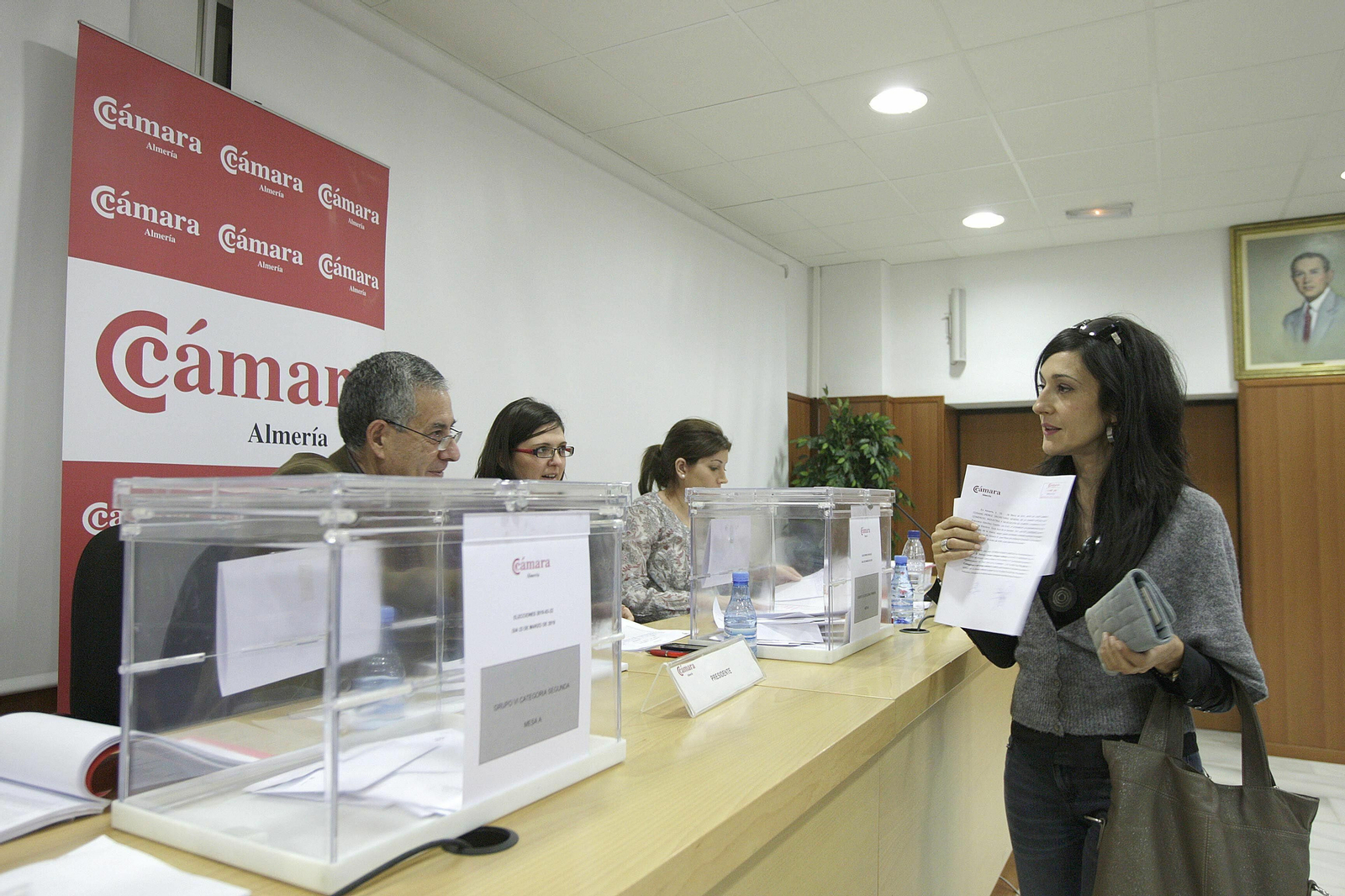 Imagen del último proceso electoral, celebrado en marzo de 2010.