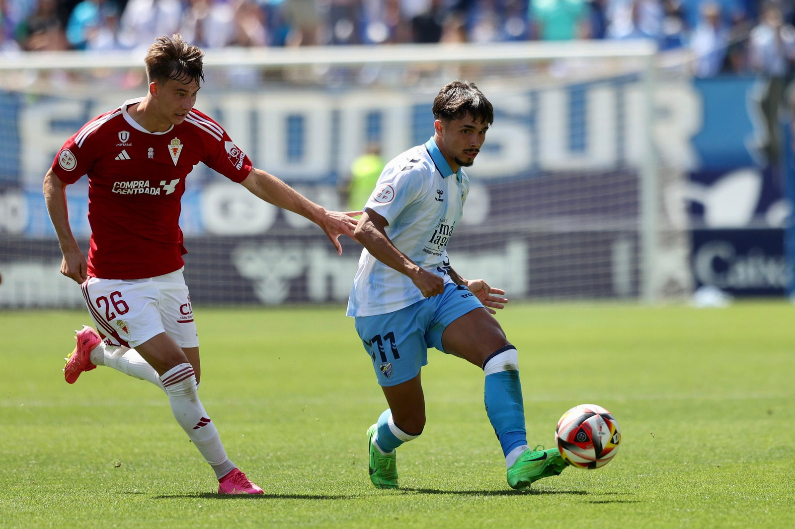 Las fotos del Málaga CF - Real Murcia