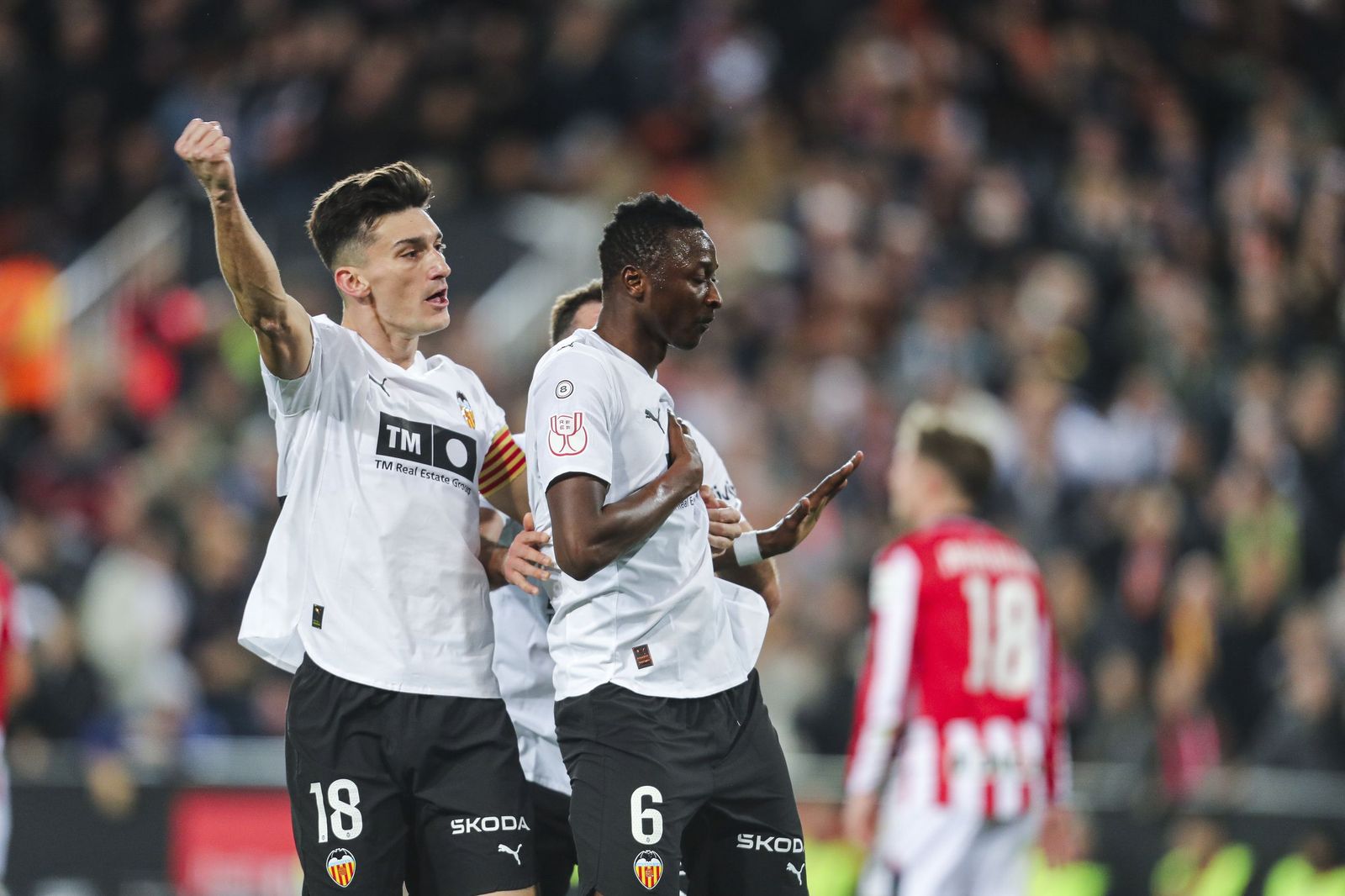 Las fotos del Valencia-Athletic