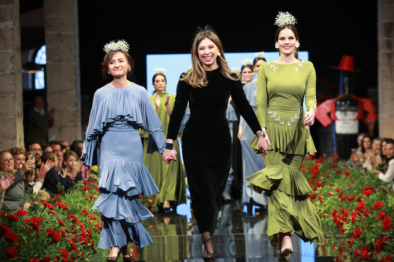 Desfile de Isabel Avedú en la Pasarela Flamenca Jerez Tío Pepe 2023