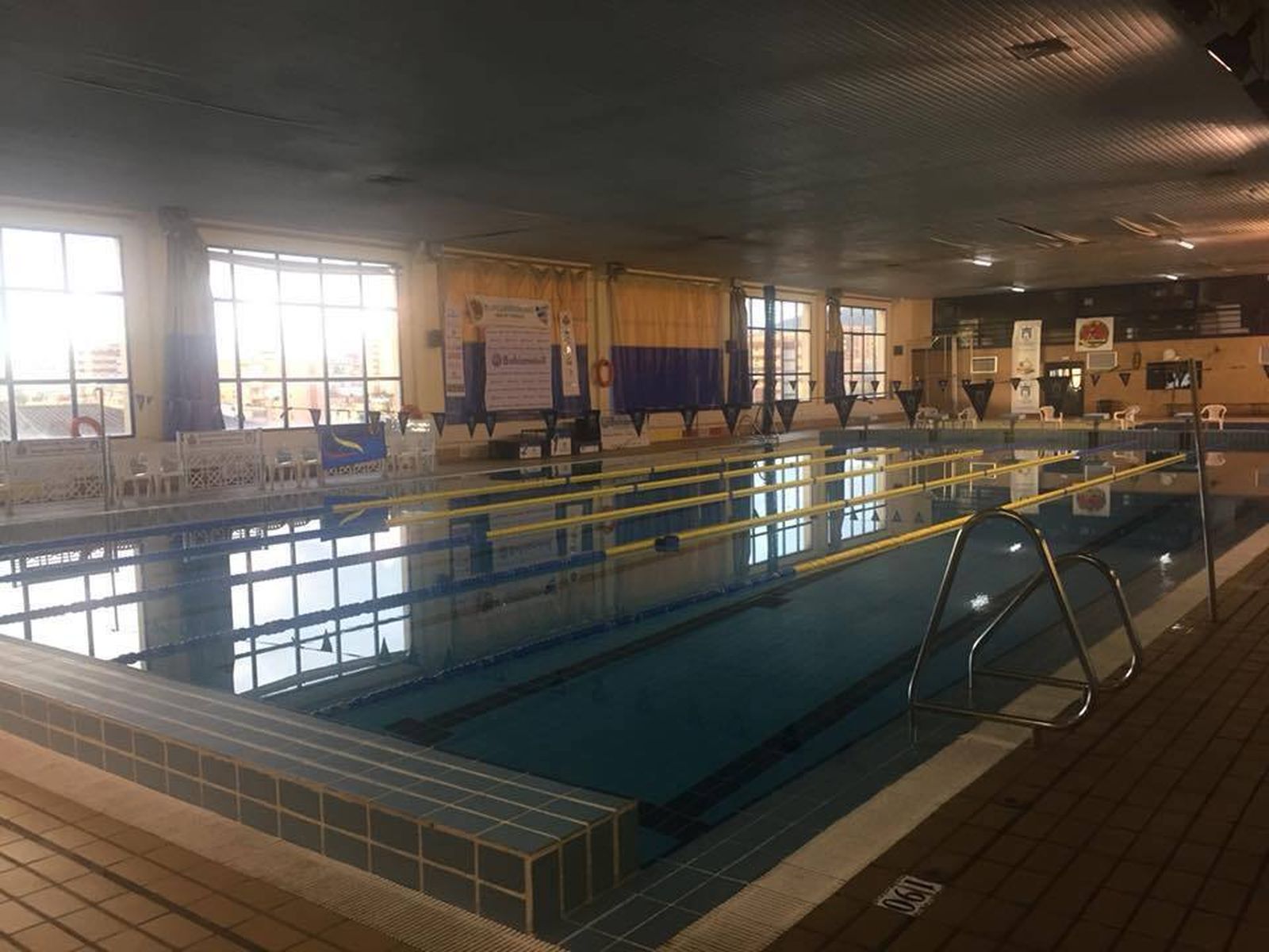 La piscina del pabellón Ciudad de Algeciras.