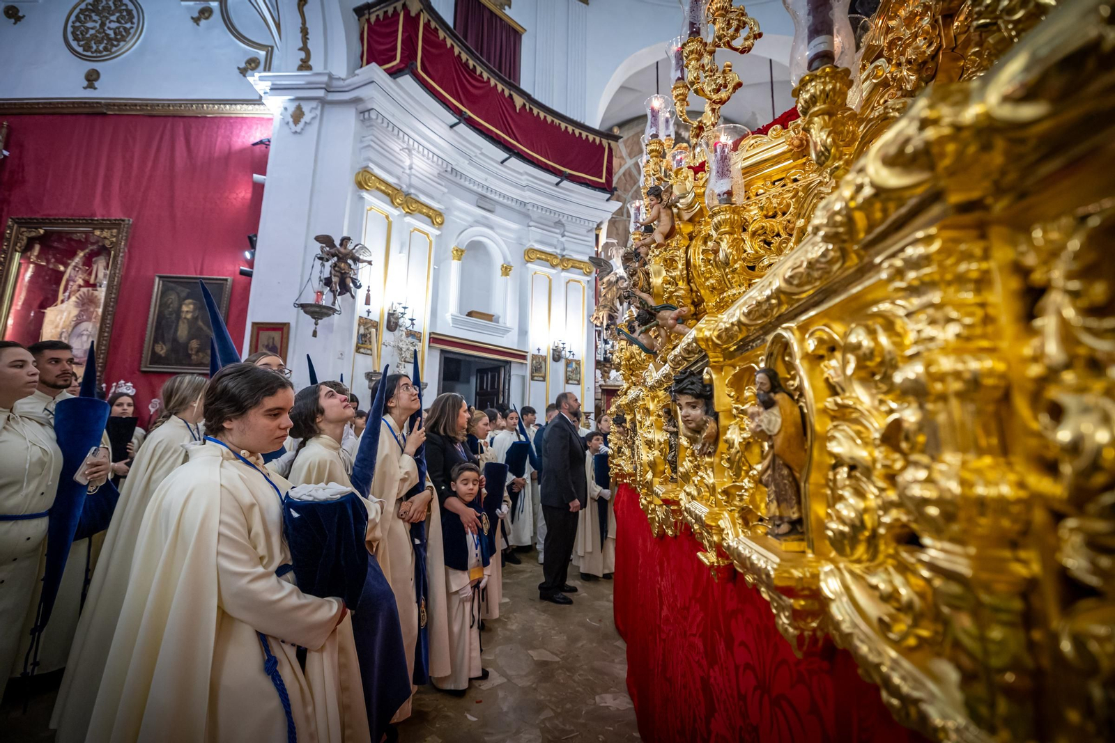 Las imágenes de la cofradía de La Palma en la Semana Santa de Cádiz de 2024
