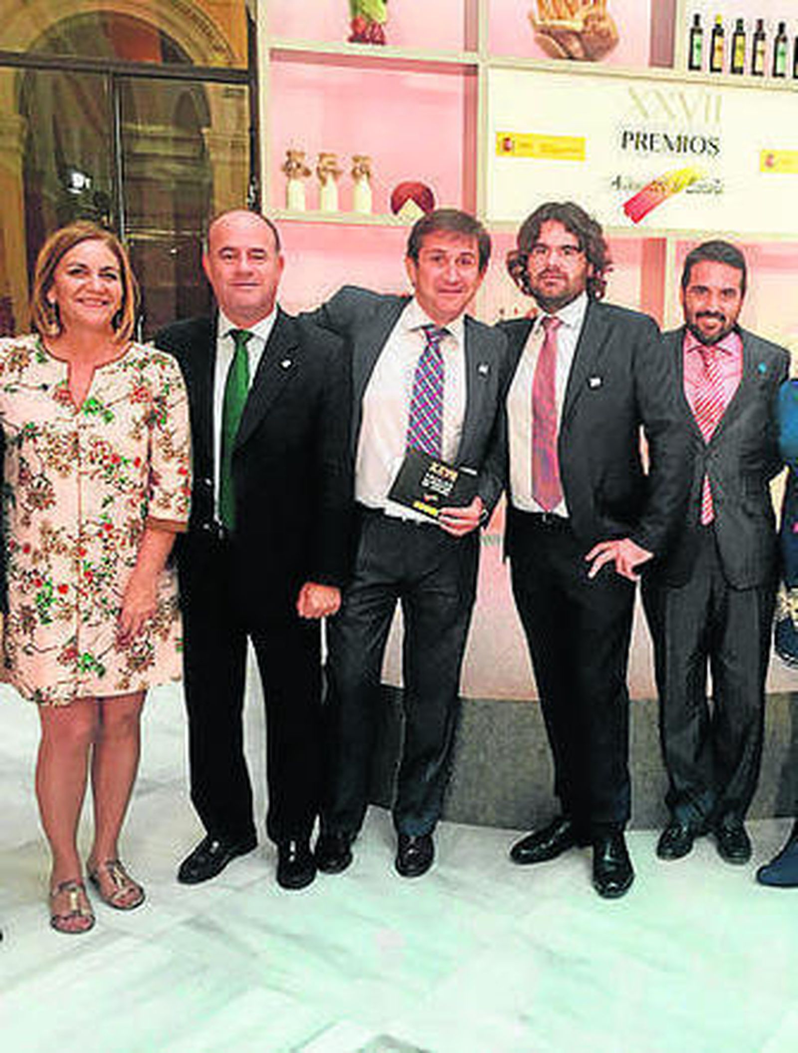 Entrega del galardón.