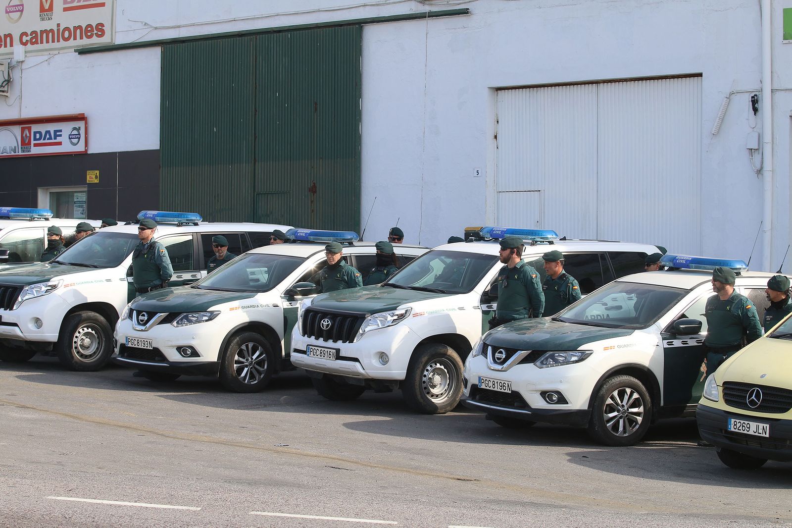 Las imágenes de la manifestación de agricultores