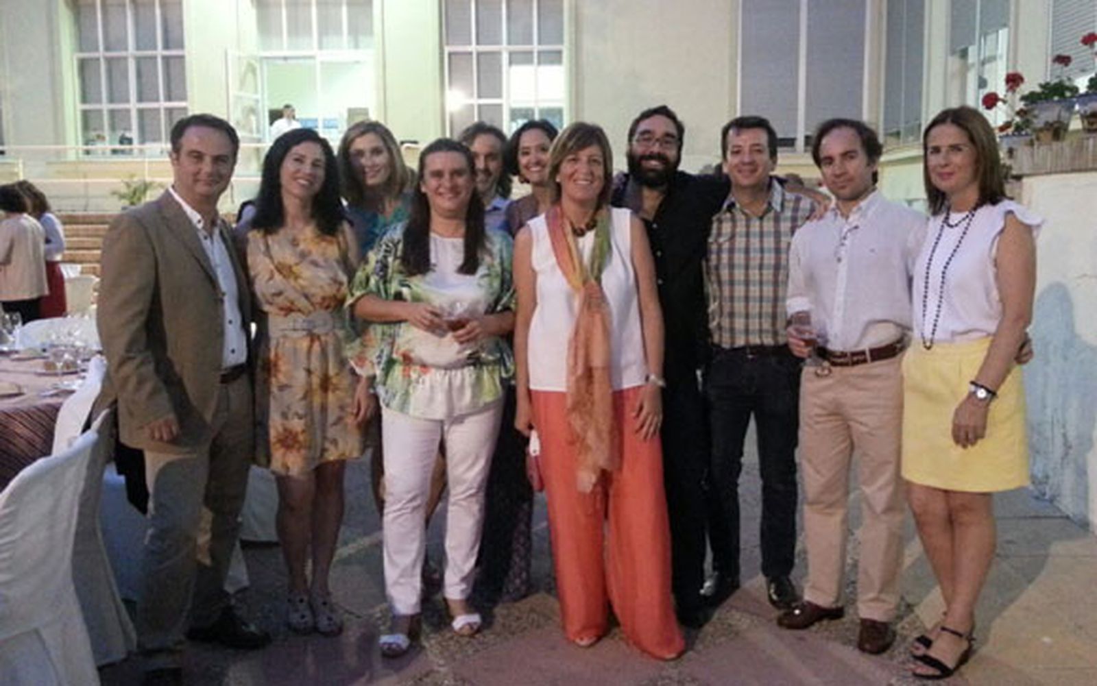 Cristina González, Toña Rodríguez, Esther Lacave, Jorge Fernández, Isabela  Marín,  Ana Casas, Angel Merlo, Jaime Domínguez, Miguel López y Sandra Samalea.


Foto: Ignacio Casas de Ciria