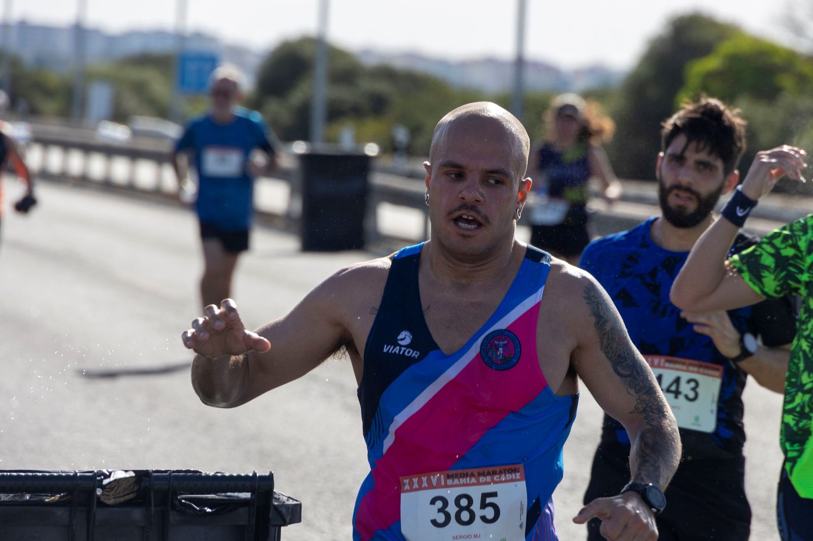 Las imágenes de la Media Maratón Bahía de Cádiz
