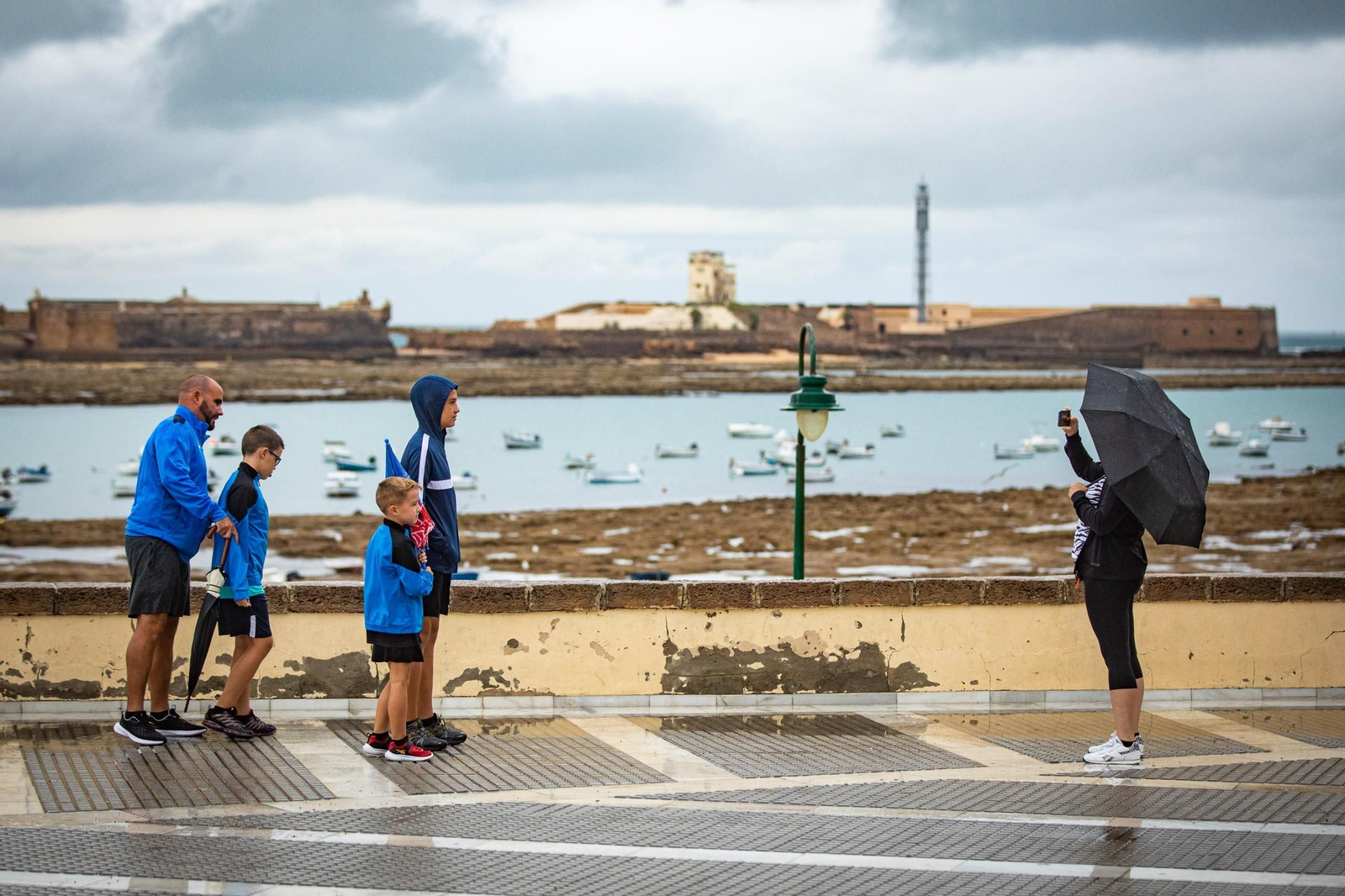 Las imágenes de las lluvias en Cádiz