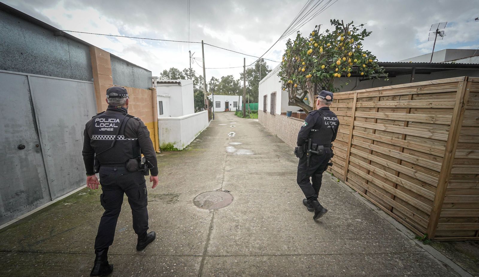 Imágenes de las zonas afectadas por la crecida del rio Guadalete en Jerez