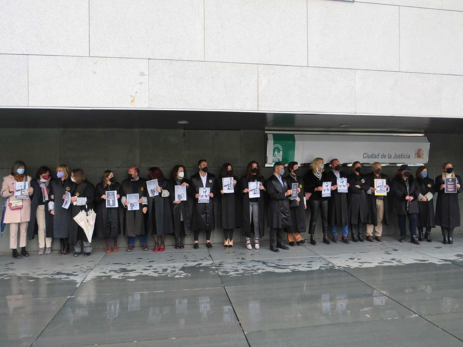 Huelga para reclamar mejoras para los letrados de la Administración de Justicia