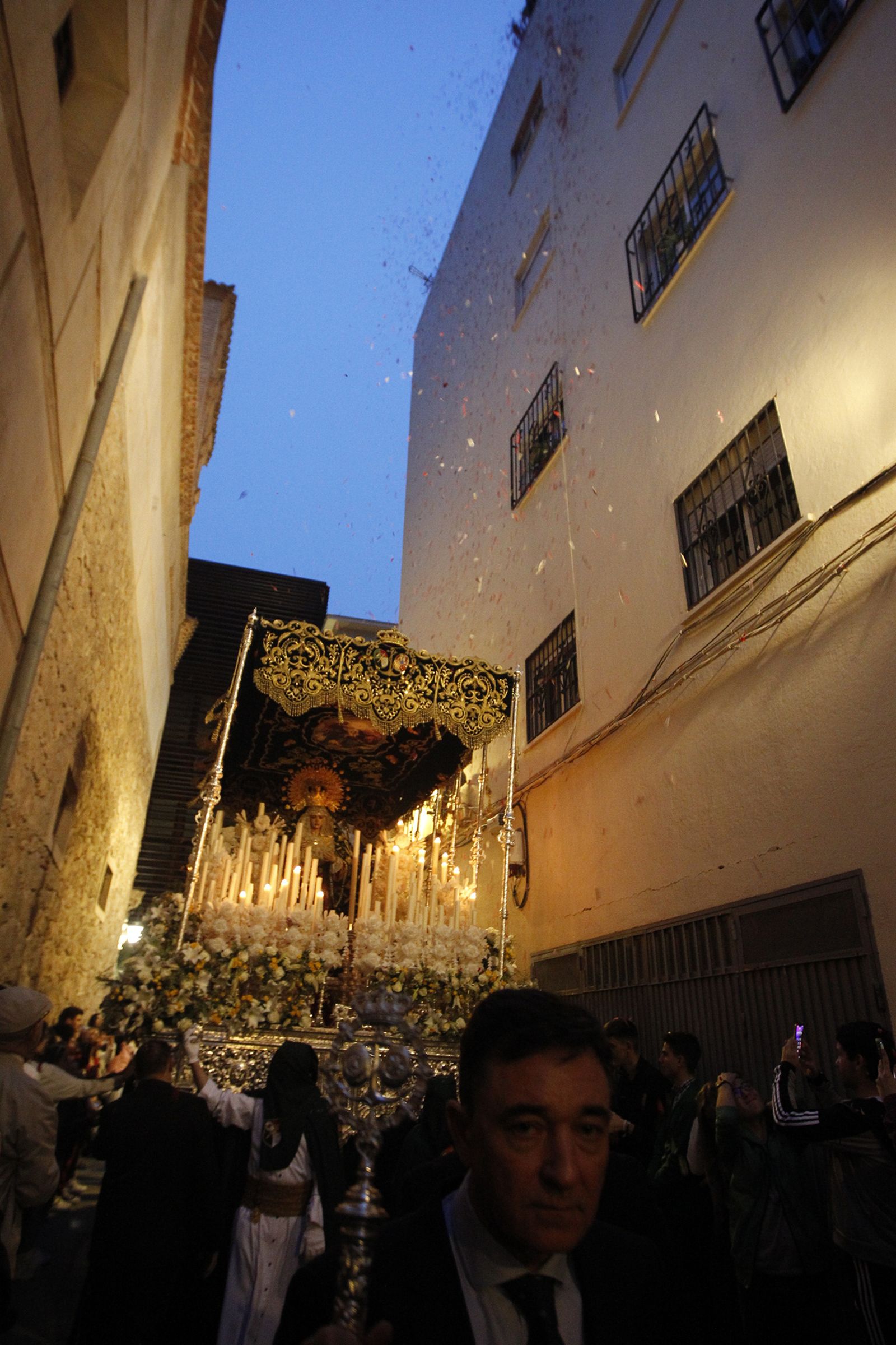 Imágenes de la Procesión de Estudiantes. Semana Santa Almería 2019
