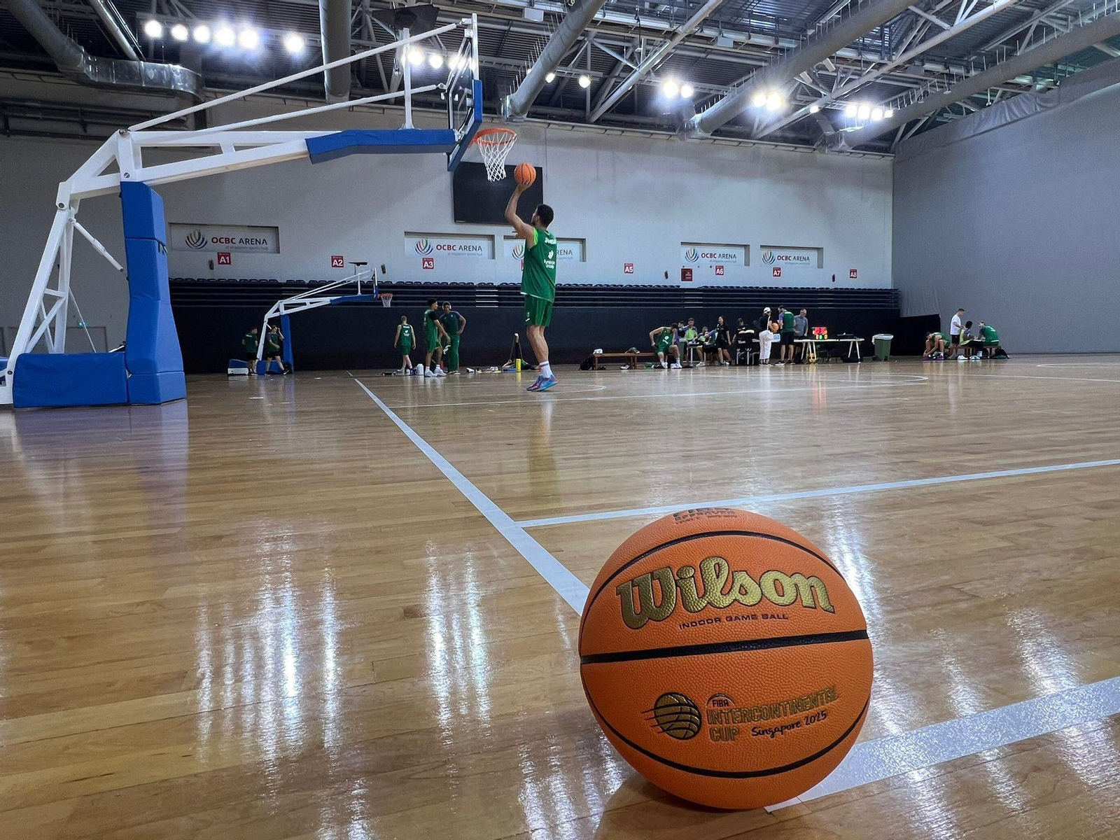 El Unicaja, en Singapur