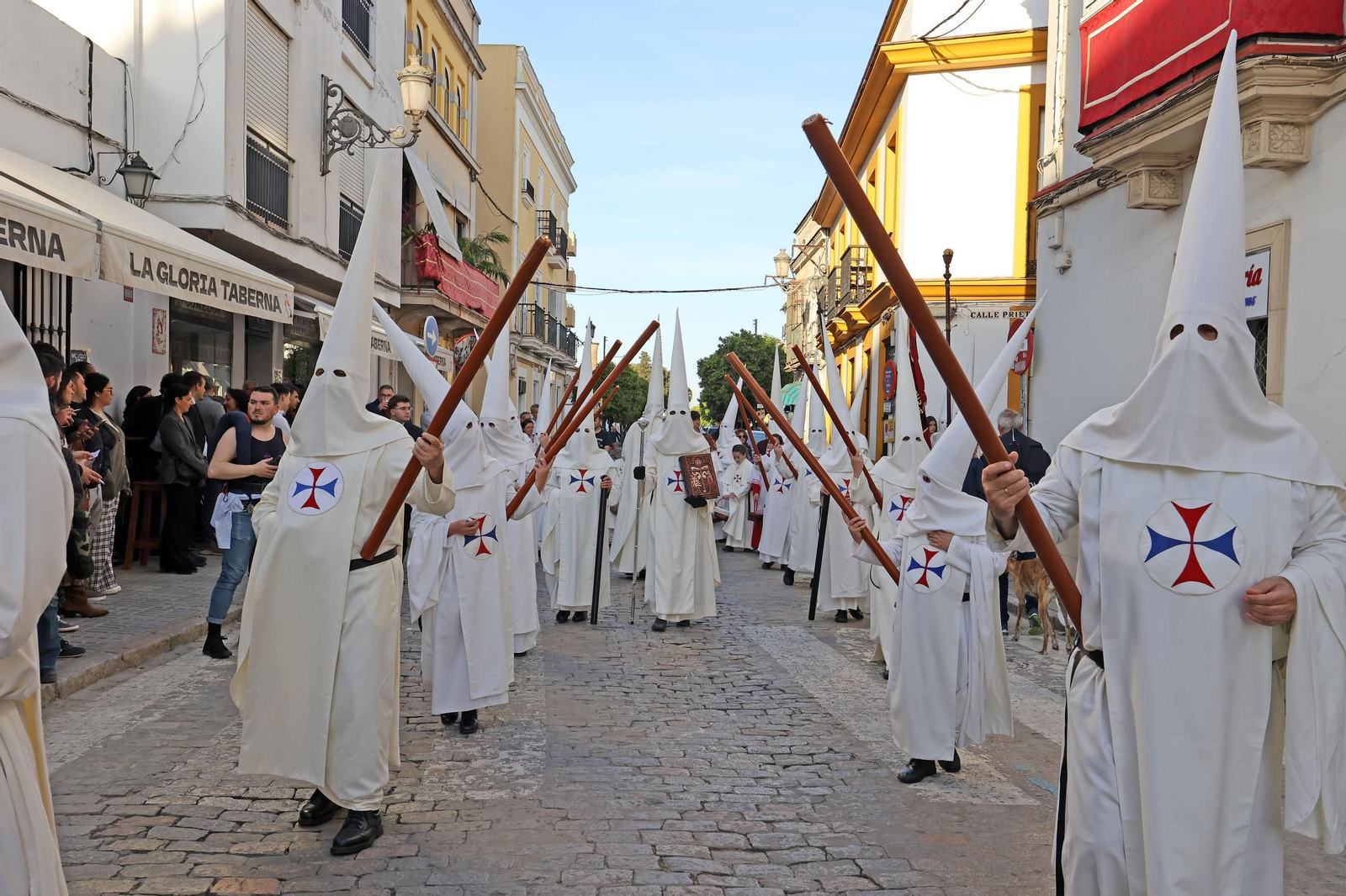 Imágenes de la Hermandad de Humildad y Paciencia en el Jueves Santo de Jerez 2025