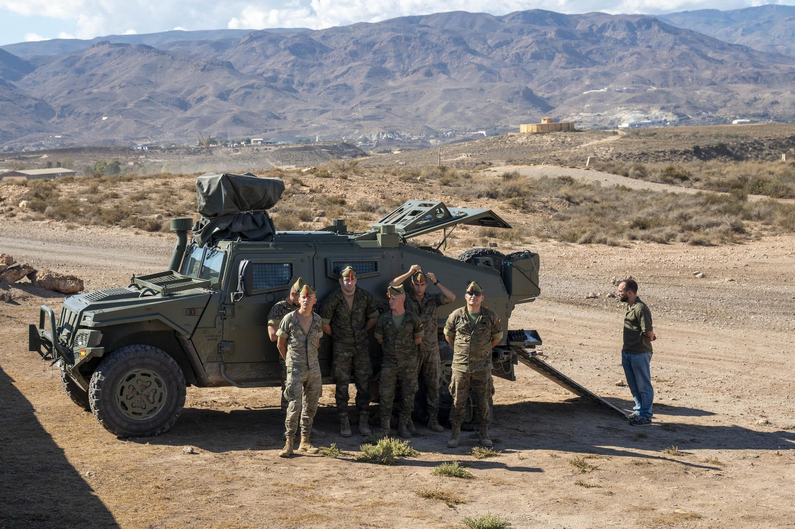 Las imágenes de la campaña de experimentación táctica 2025 en la base “Álvarez de Sotomayor”